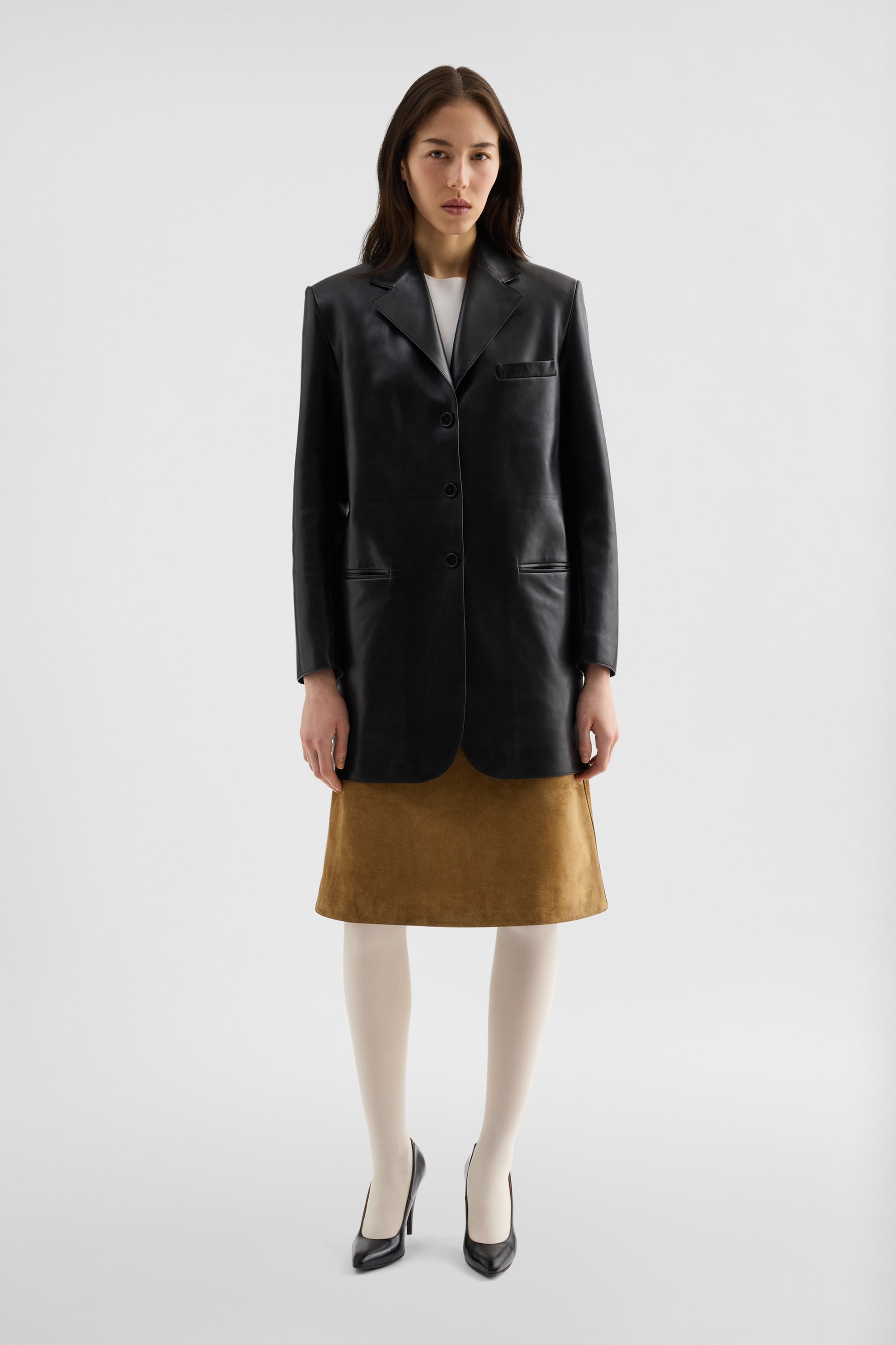 レザーテーラードジャケット ウィメンズ | Jil Sander 公式オンライン