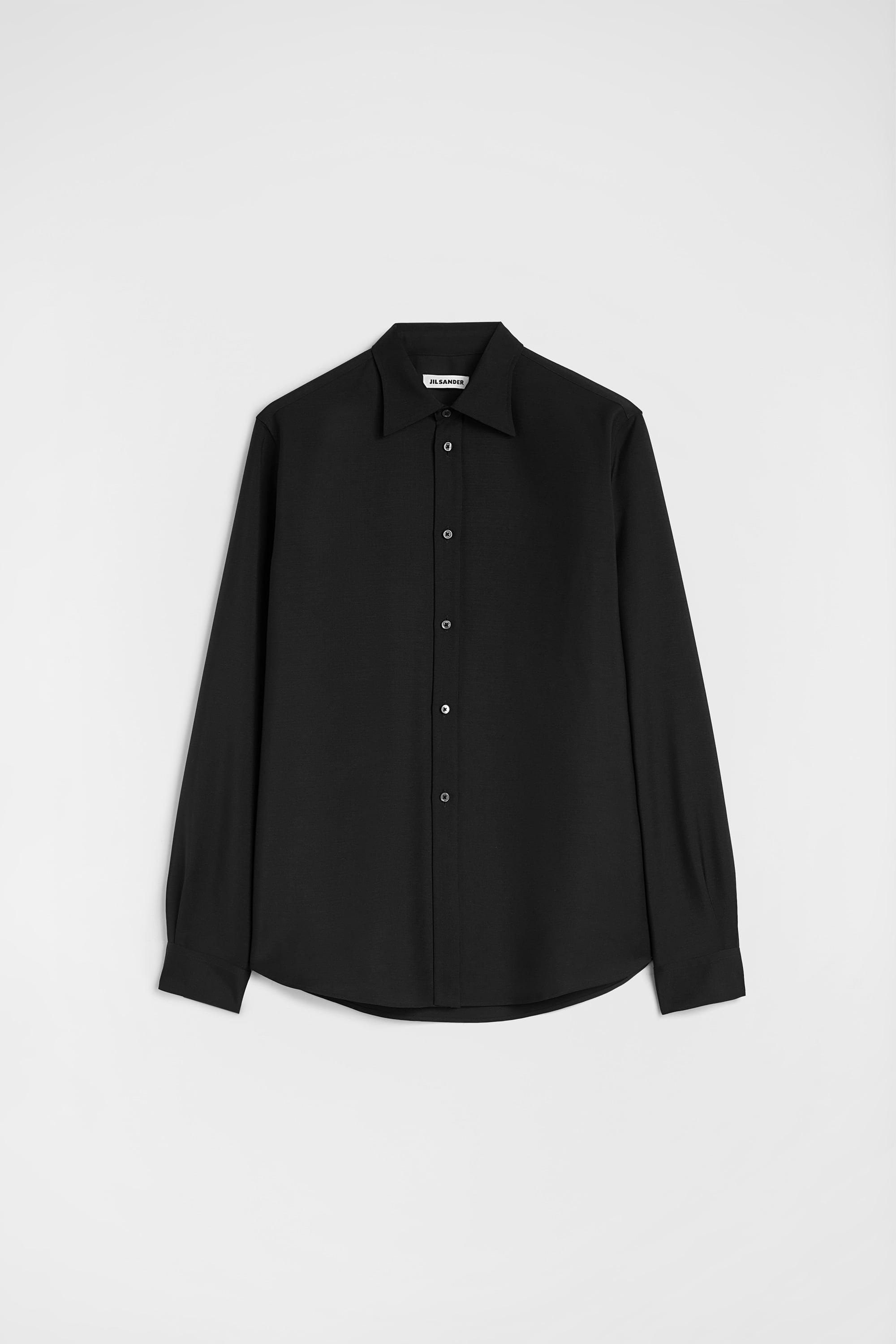Wool Canvas Shirt Man | Jil Sander Official Online Store