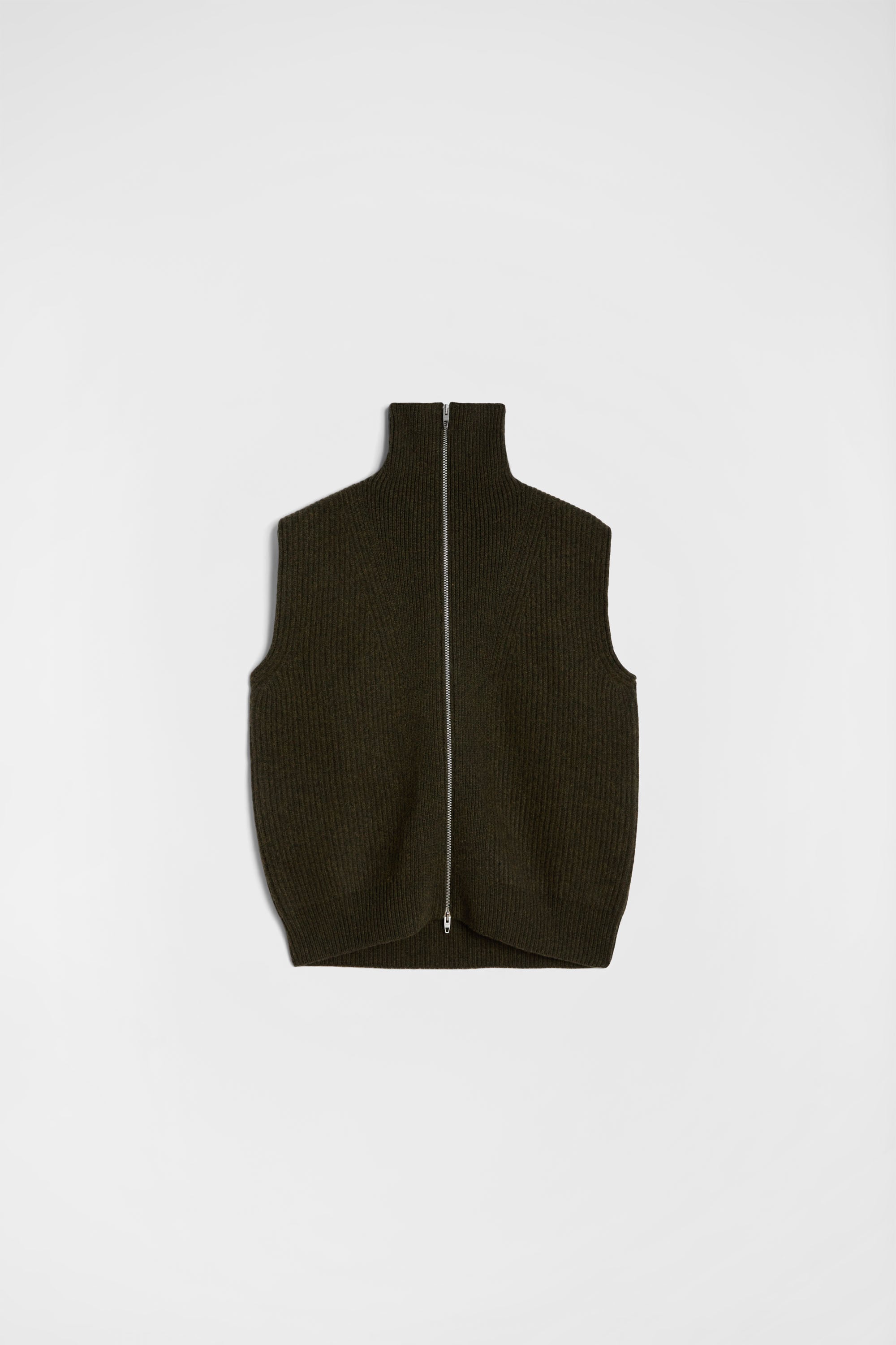 ウール ジップアップベスト メンズ | Jil Sander 公式オンラインストア