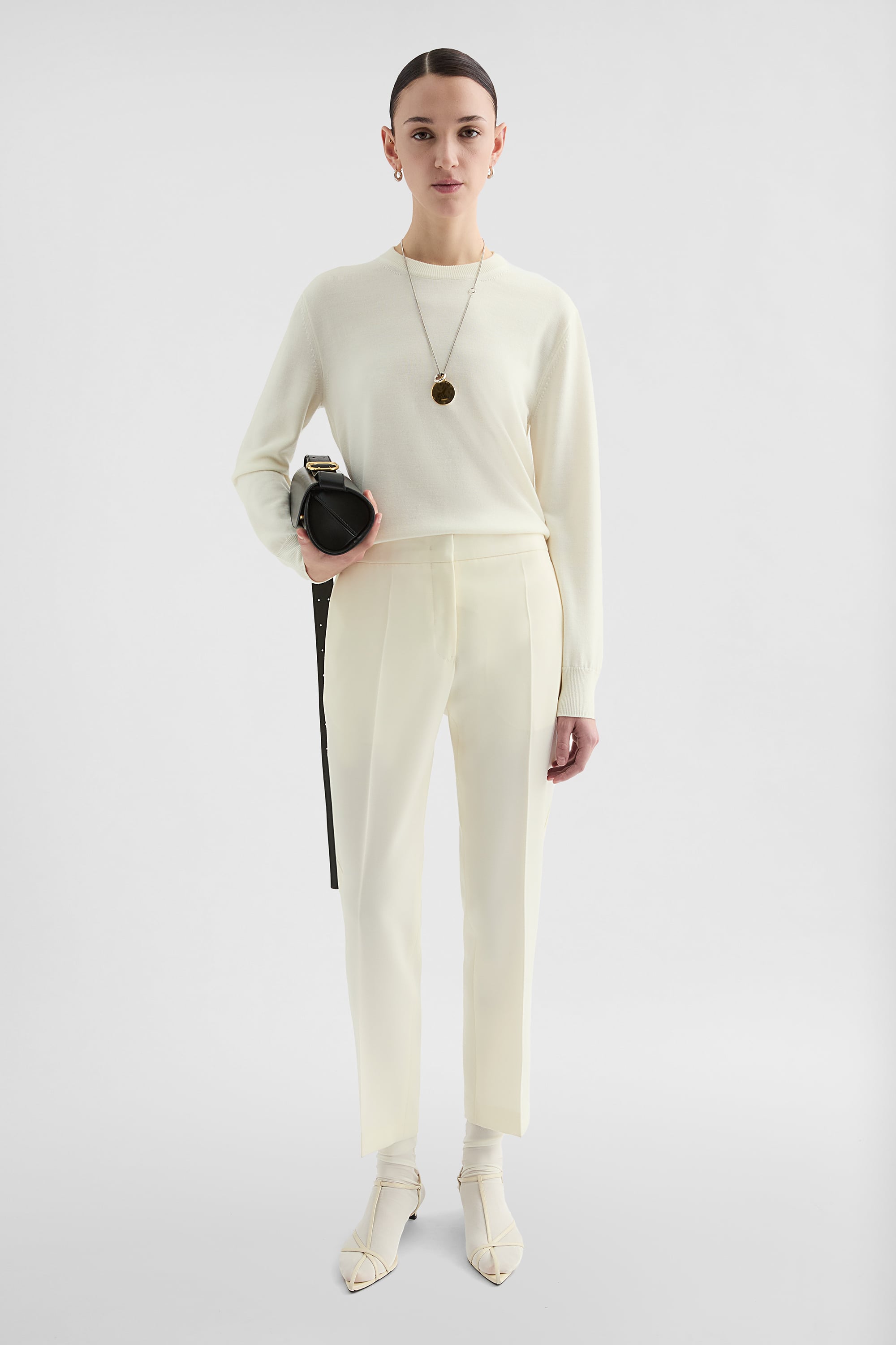 Wool Tailored Trousers Woman | Jil Sander Official Online Store Wool Tailored Trousers Woman | Jil Sander Official Online Store