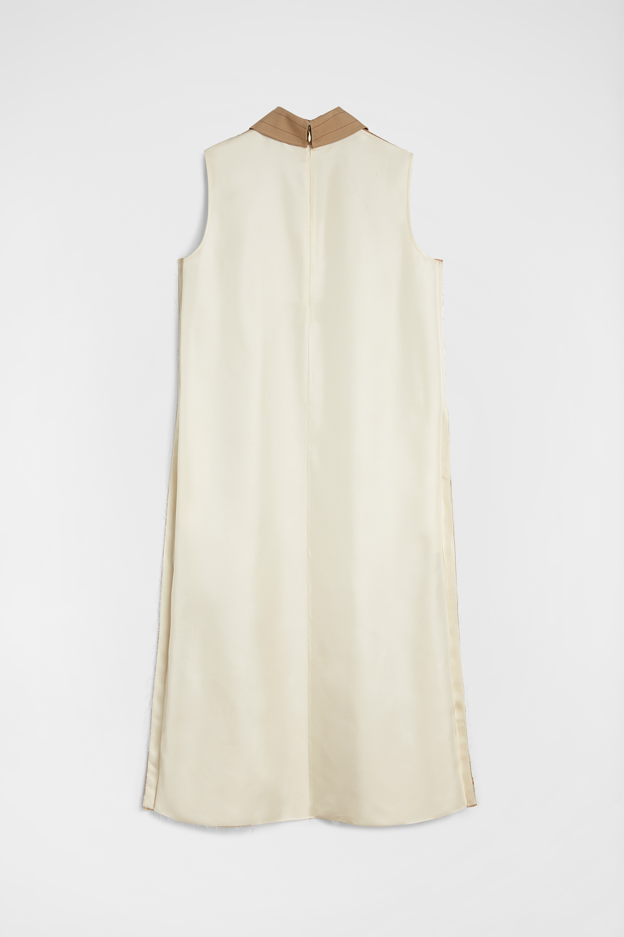 Wool Blend Pinstripe Shirt Dress - Dresses - Image 7