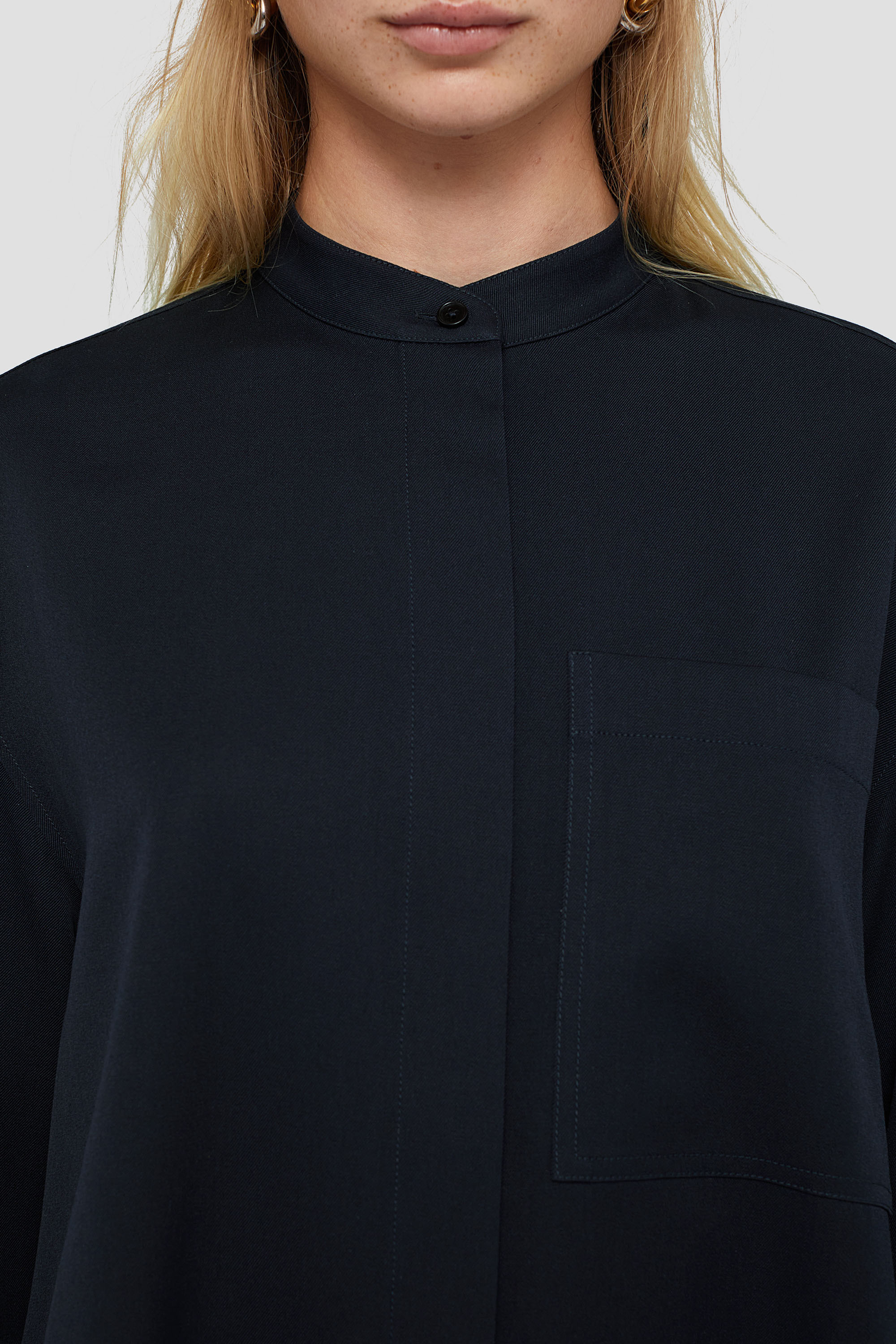 Chemise en gabardine de laine légère - Chemises - Image 2