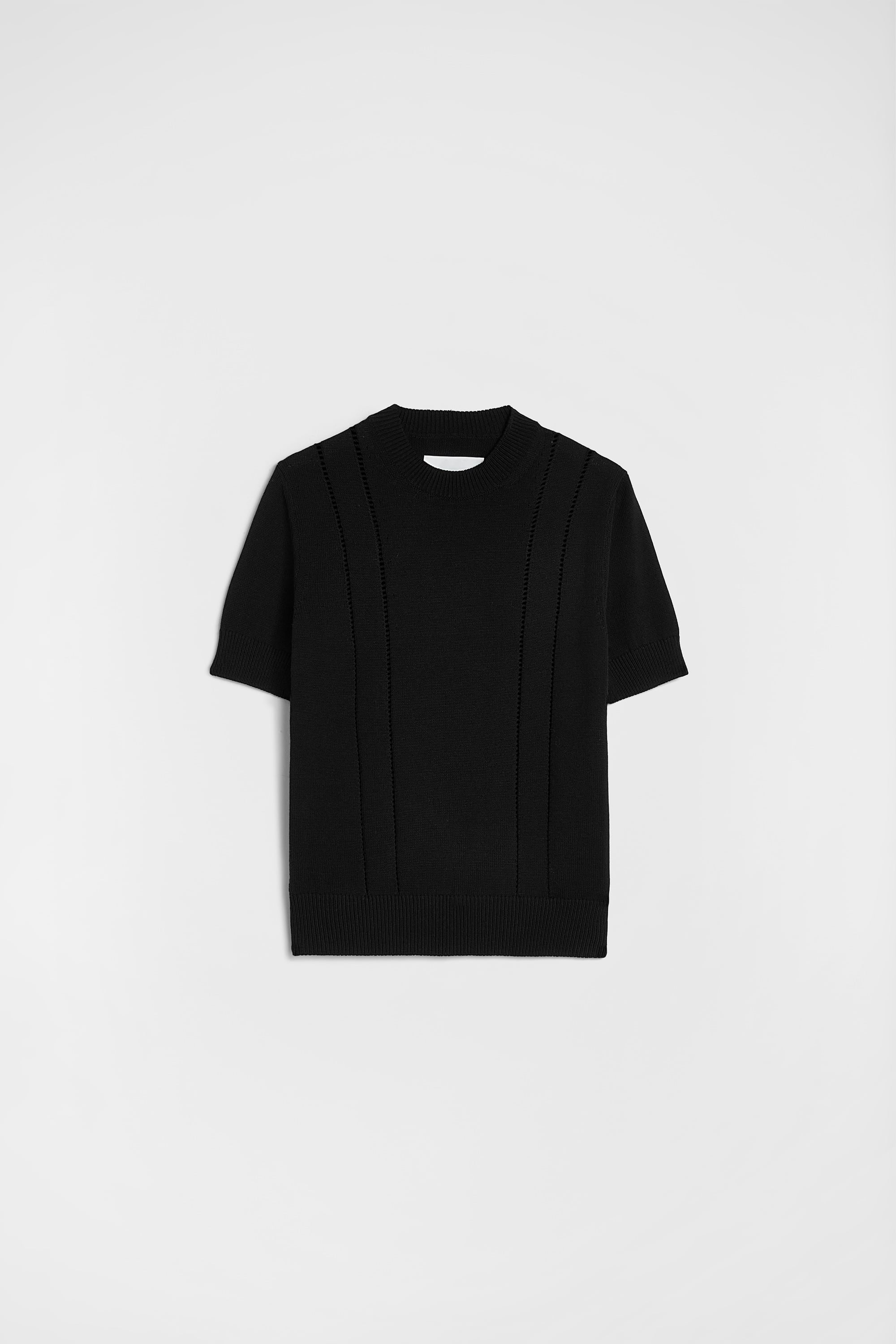 Cotton Pointelle T-Shirt 5