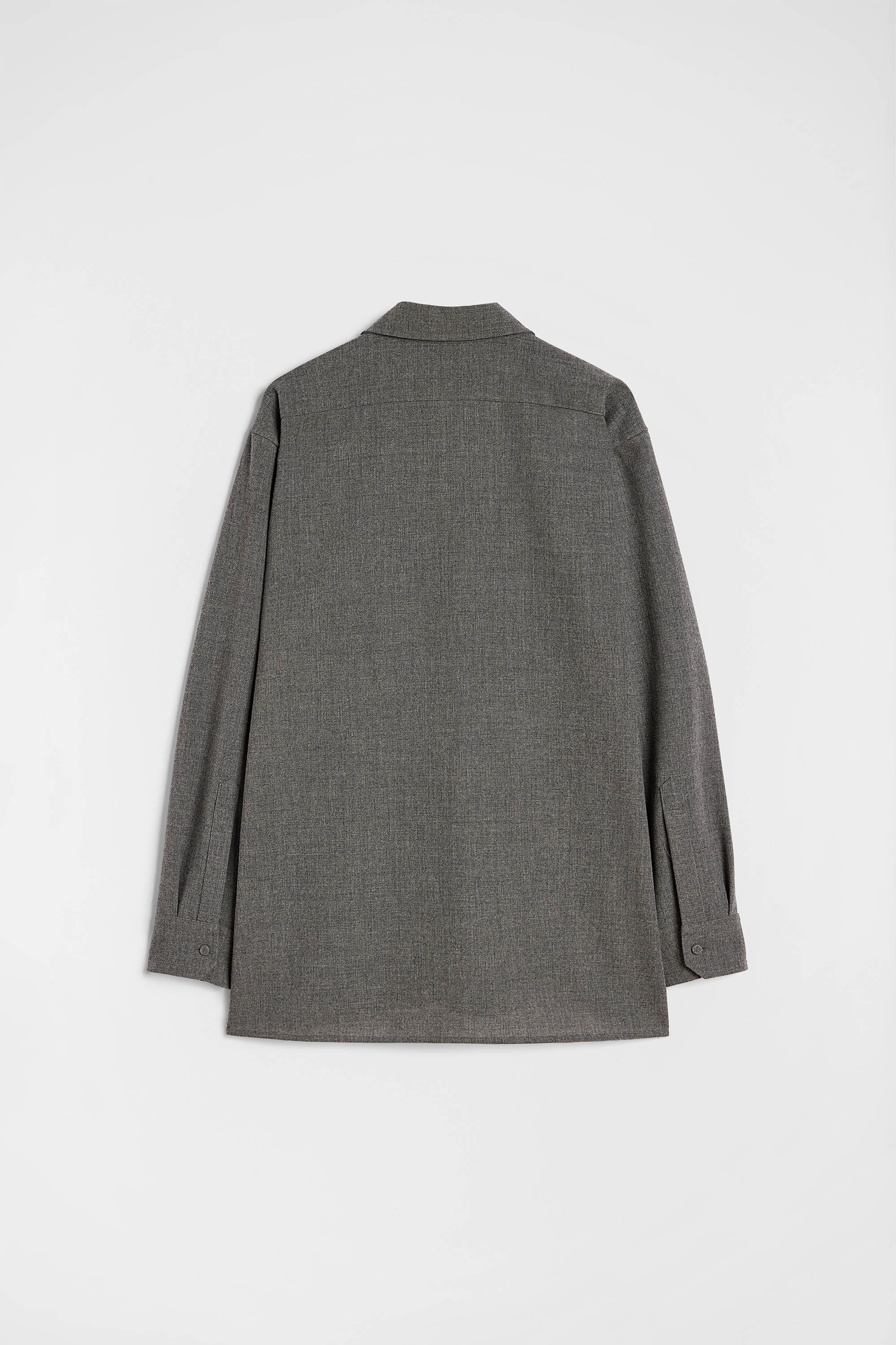 Wool Canvas Shirt - Shirts - Image 7
