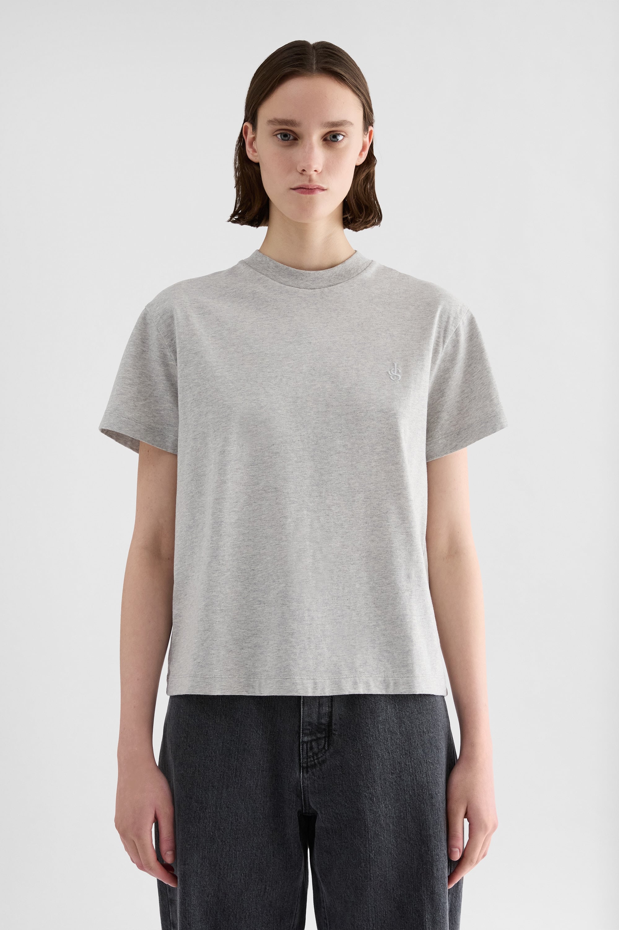 JIL SANDER グレー Tシャツ 3-Pack Short-Sleeved T-Shirt Set Woman | Jil Sander Official