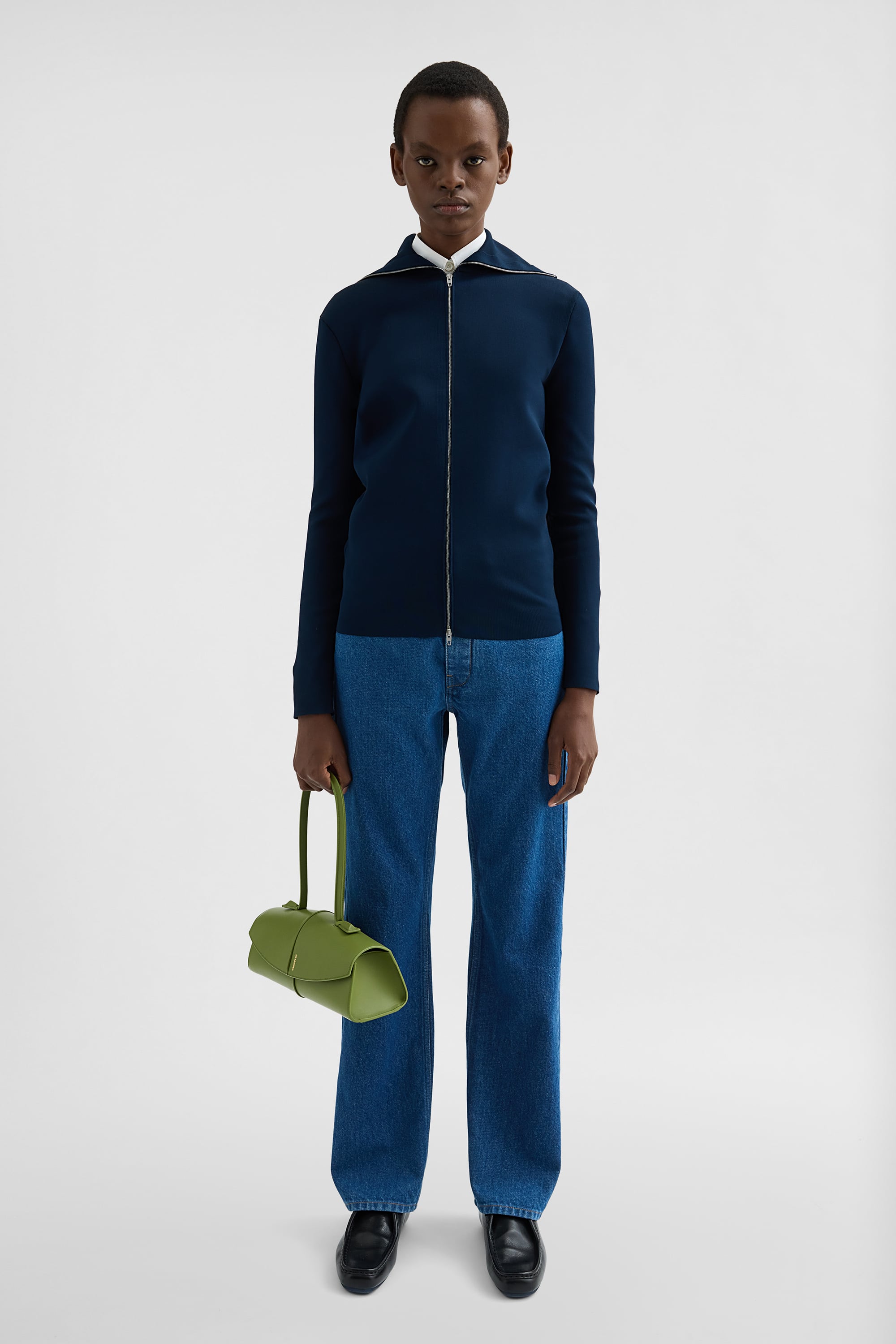 Technical Zip-Up Cardigan Woman | Jil Sander Official Online Store
