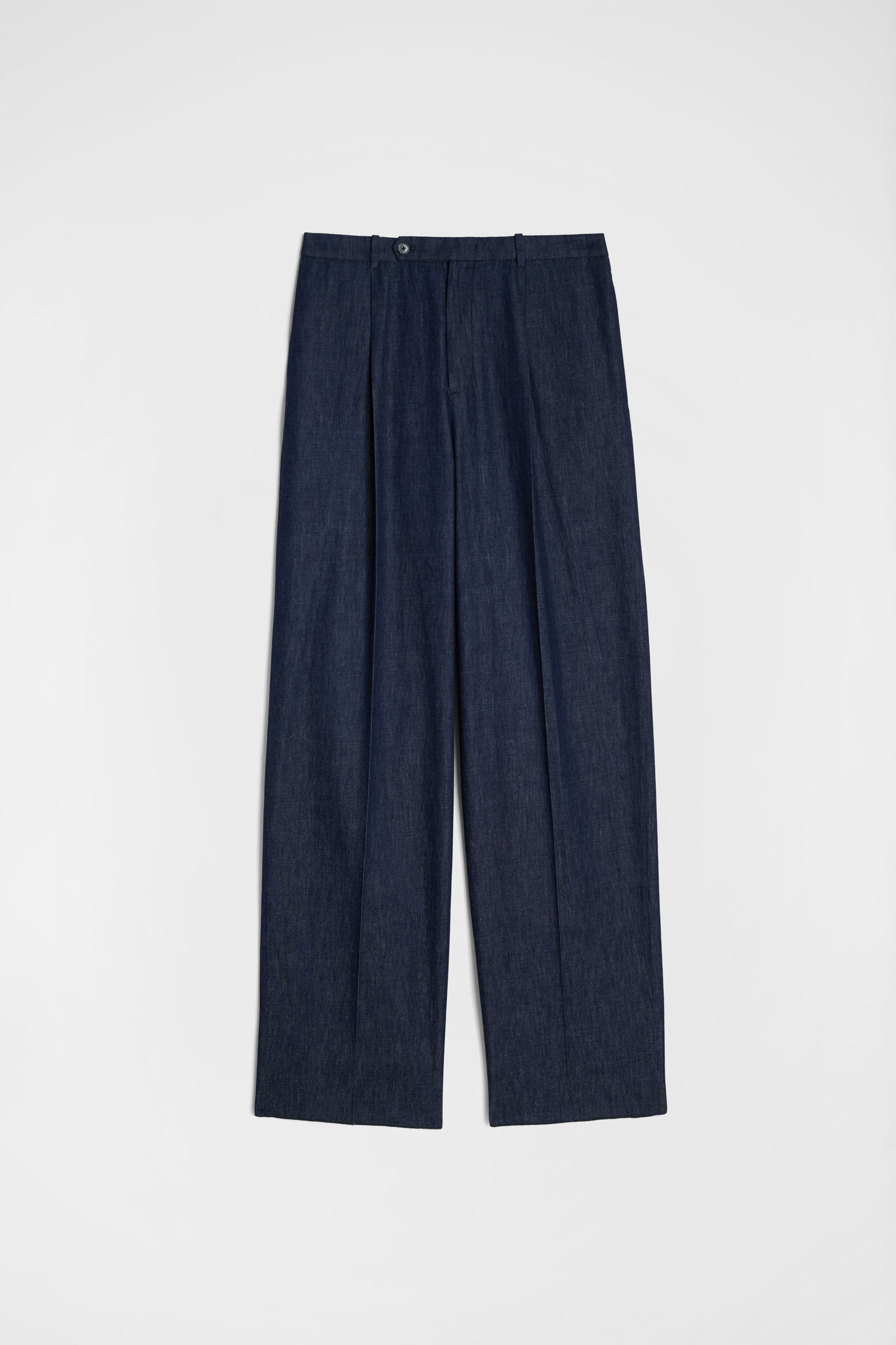 JILSANDER PRIAMO スラックス 46 Cotton Chambray Trousers for Man | Jil Sander Official Online Store