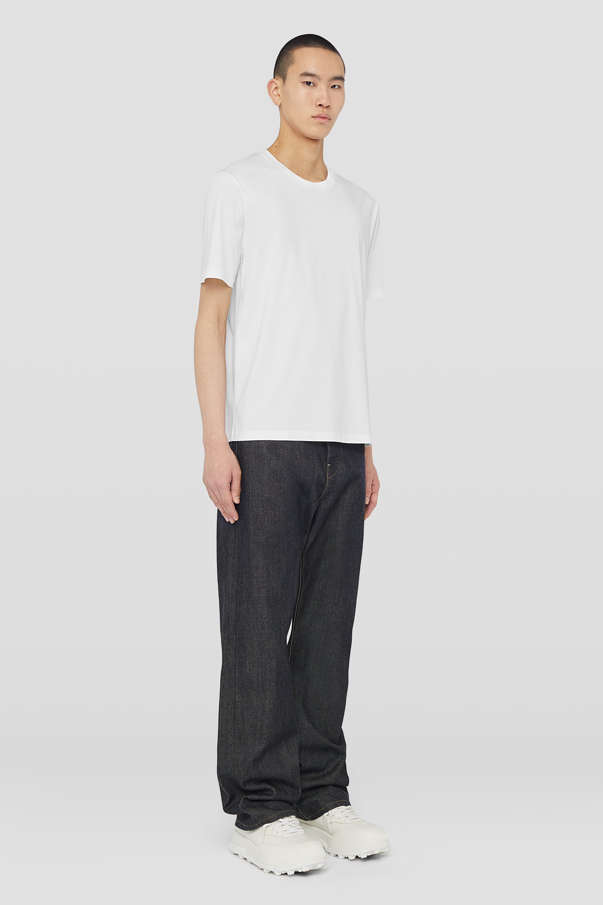 Cotton Crew-Neck T-Shirt - T-shirts - Image 2