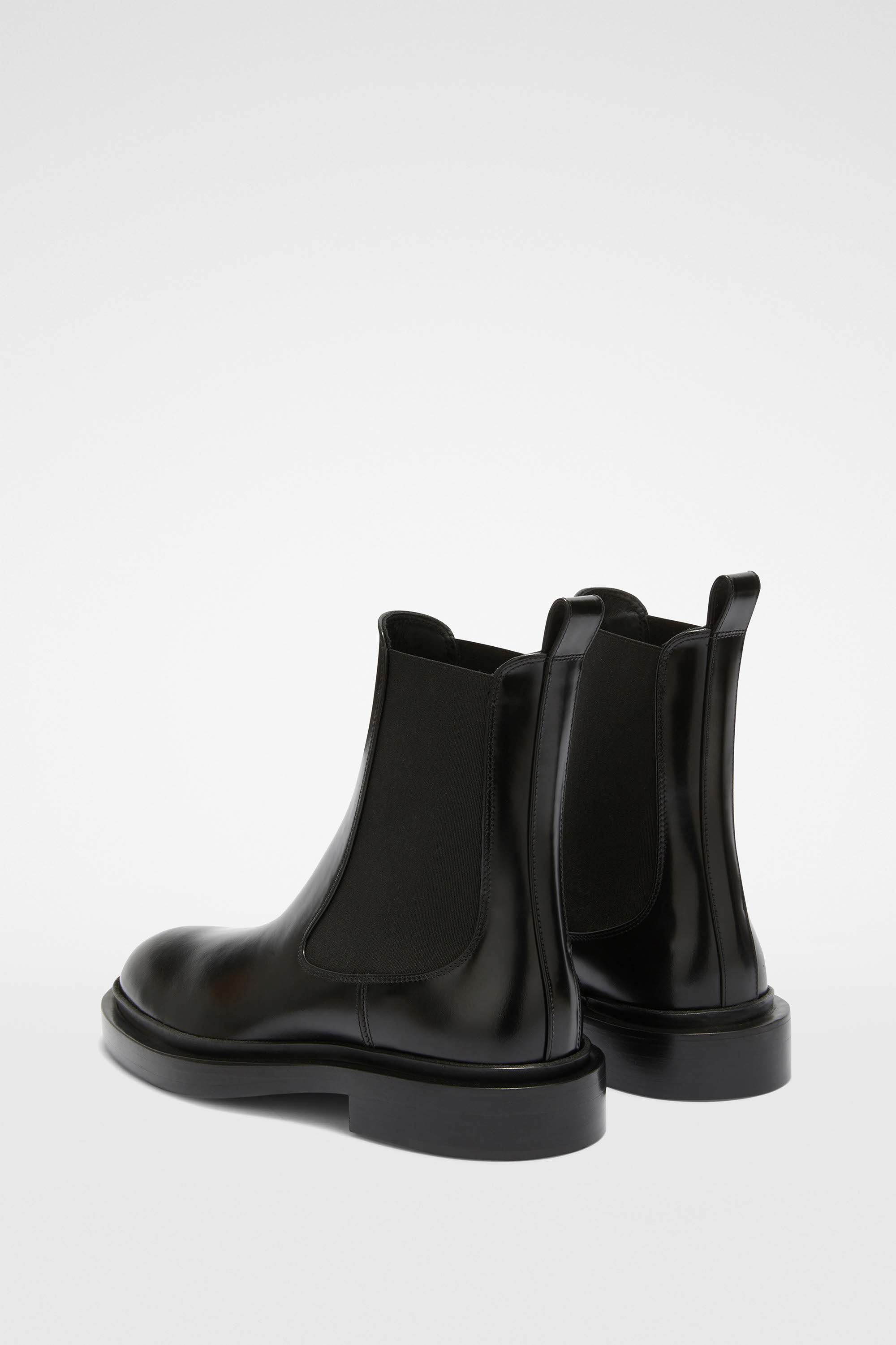【ギフト包装可】JIL SANDER チェルシーブーツ アンクルブーツ JIL SANDER レザー チェルシーブーツ | NET-A-PORTER
