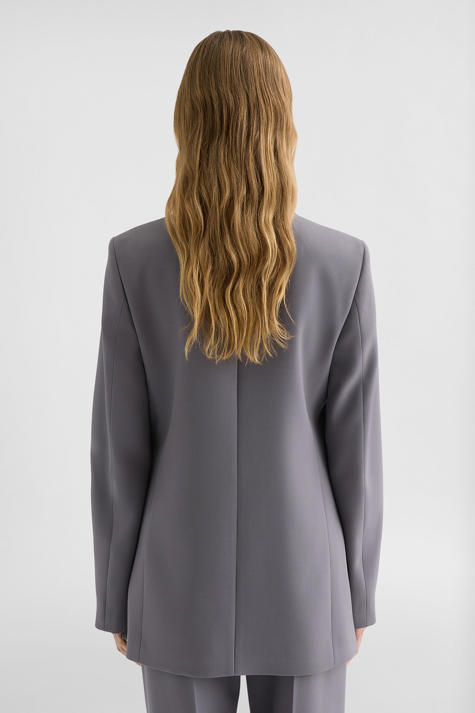 Wool Gabardine Tailored Jacket Woman | Jil Sander Official Online Wool Gabardine Tailored Jacket Woman | Jil Sander Official Online