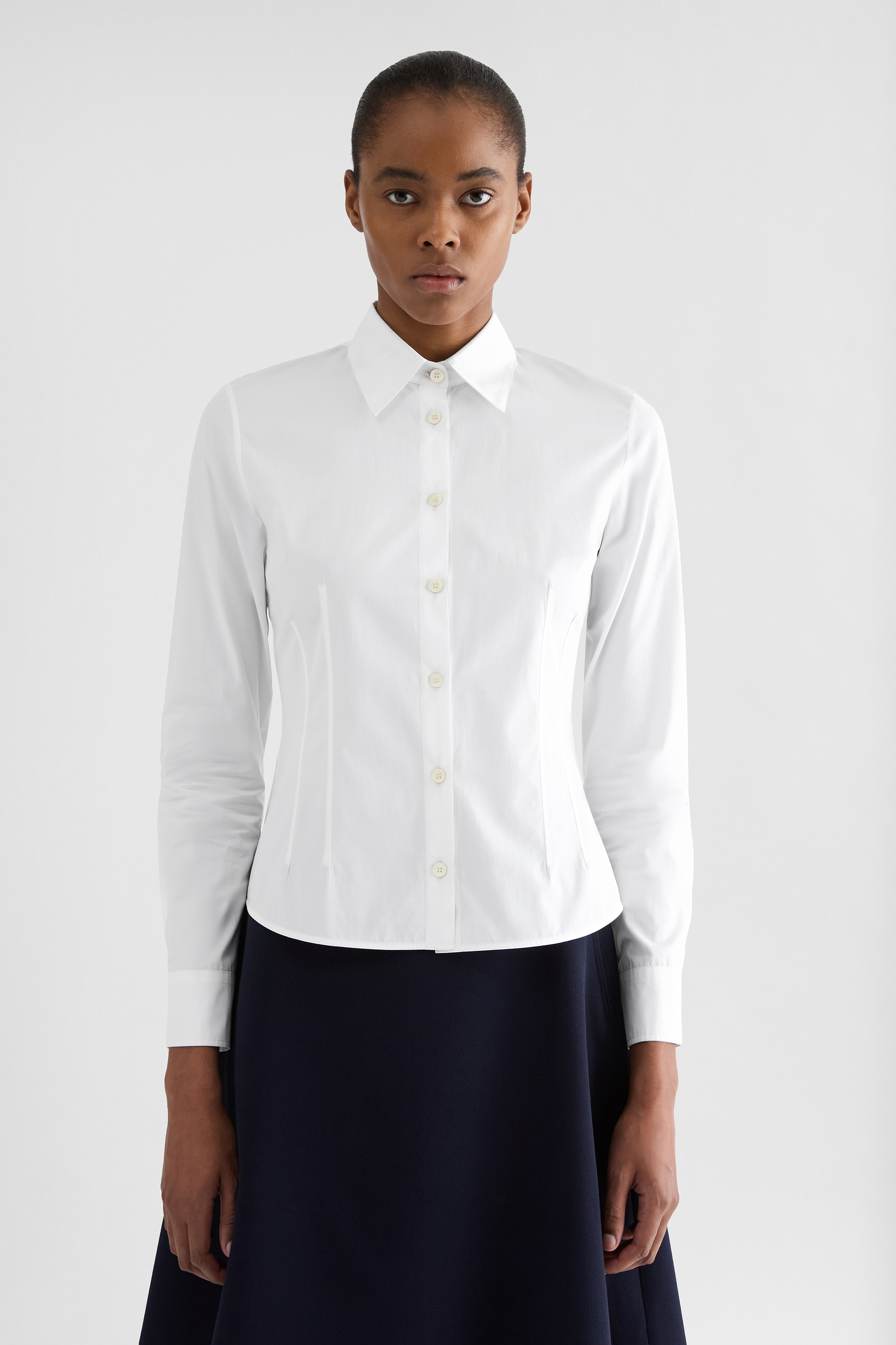 Lightweight Cotton Poplin Shirt