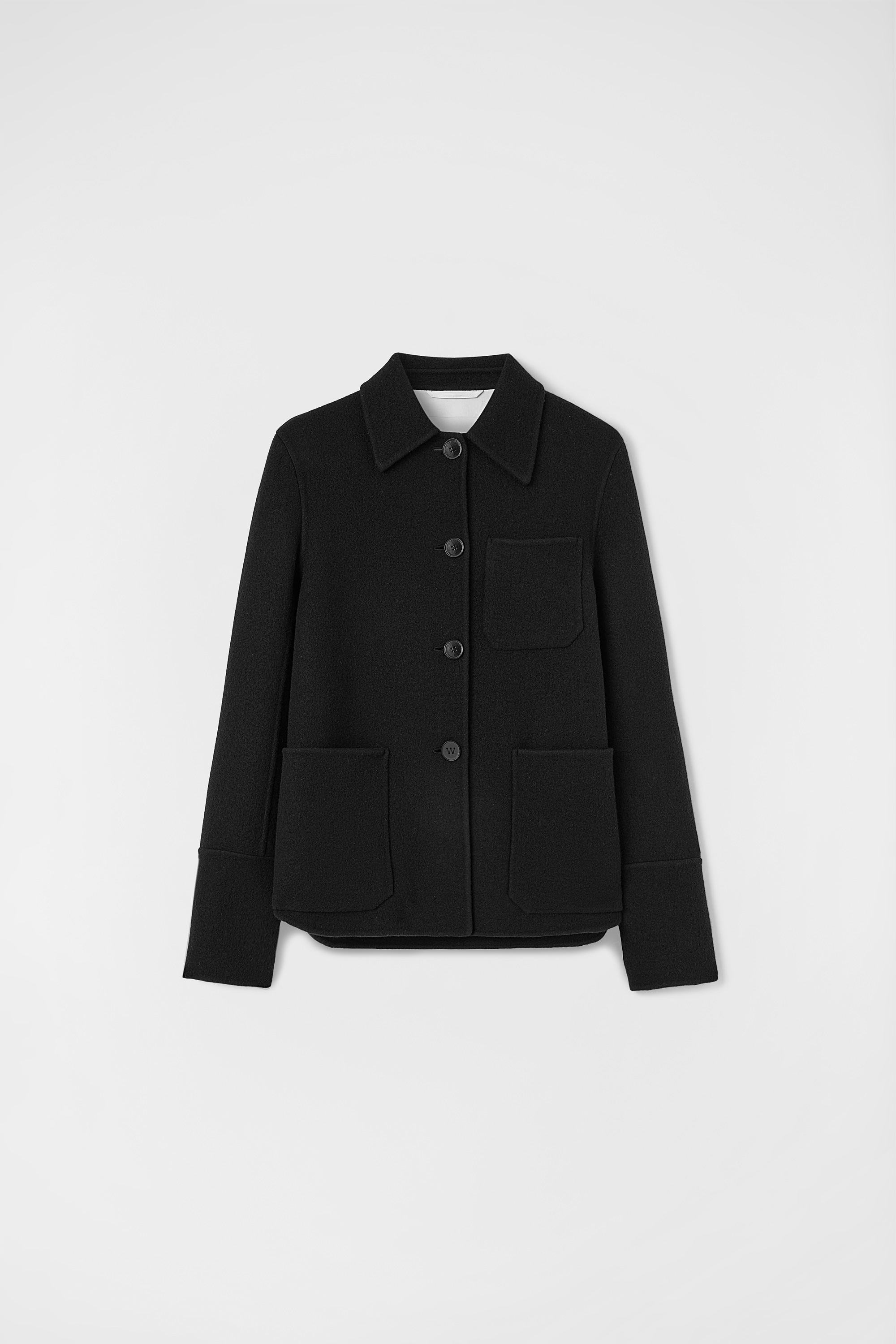 ジャケット・アウター 20ss JIL SANDER WOOL OVERSHIRT  NAVY 48 Jil Sander Men's Solid Gabardine Full-Zip Overshirt | Neiman