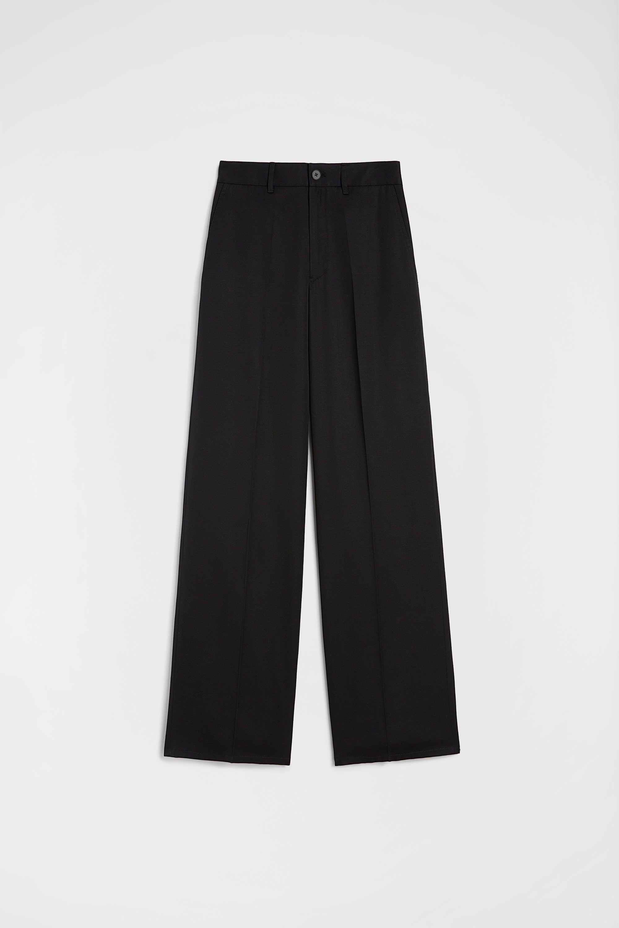 Lightweight Wool Gabardine Trousers - Trousers - Image 6