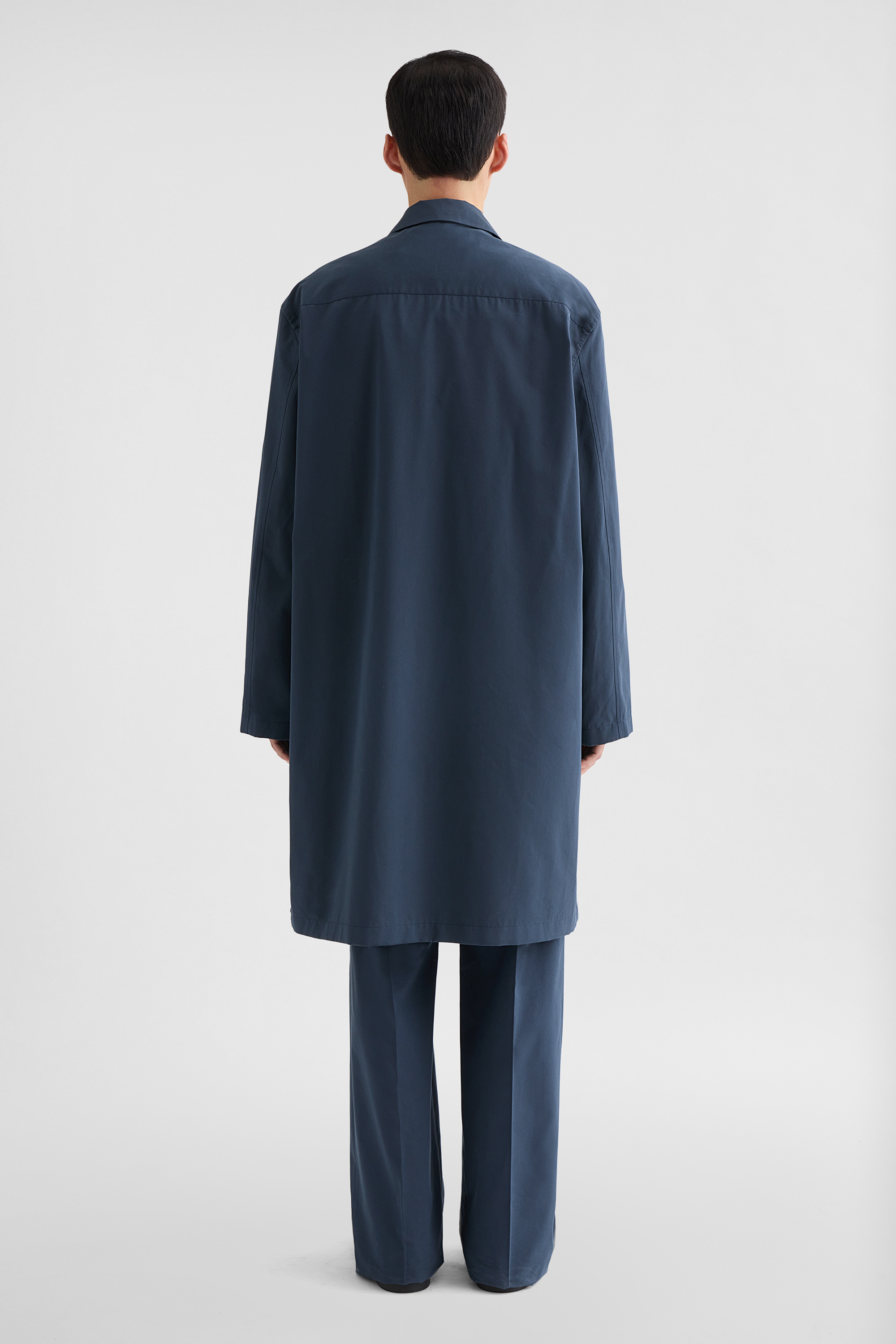 Cotton Blend Poplin Coat Man | Jil Sander Official Online Store