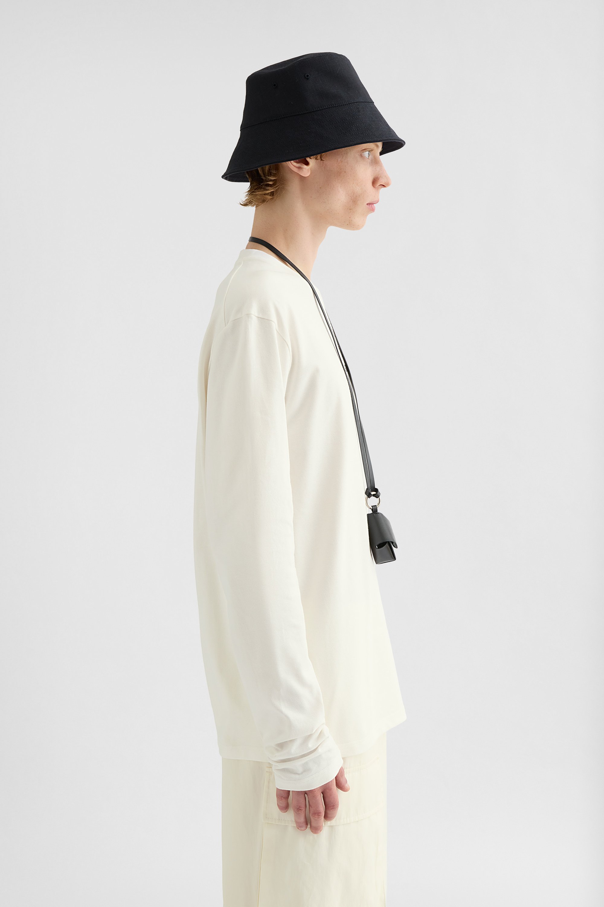 Cotton Crew-Neck T-Shirt - T-shirts - Image 2