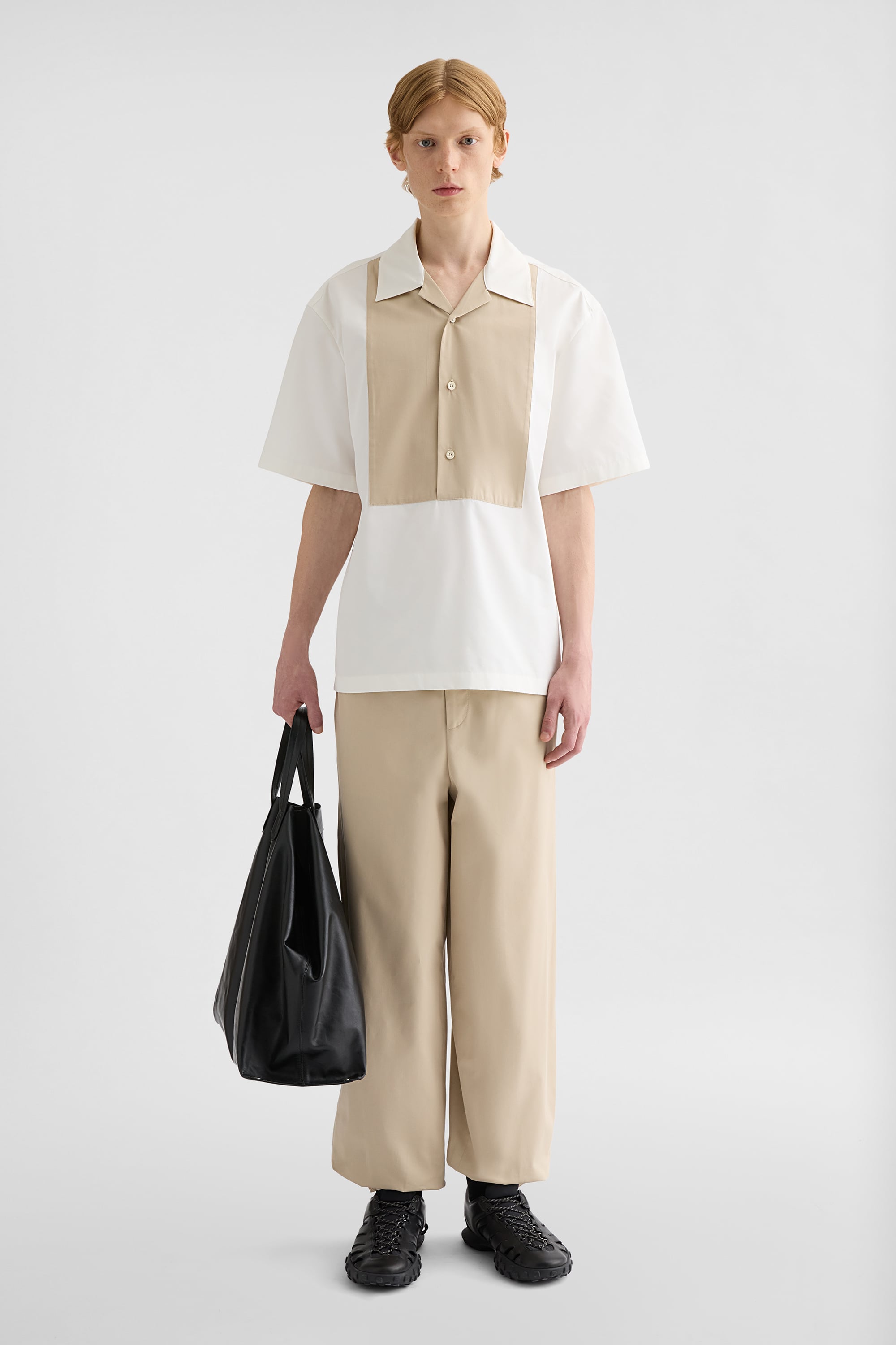 Cotton Blend Poplin Shirt Man | Jil Sander Official Online Store