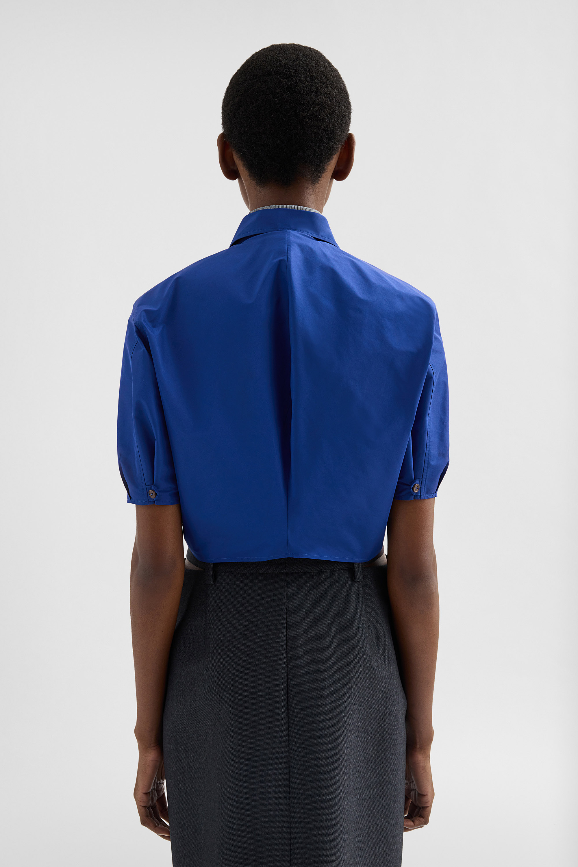 Technical Faille Shirt Woman | Jil Sander Official Online Store