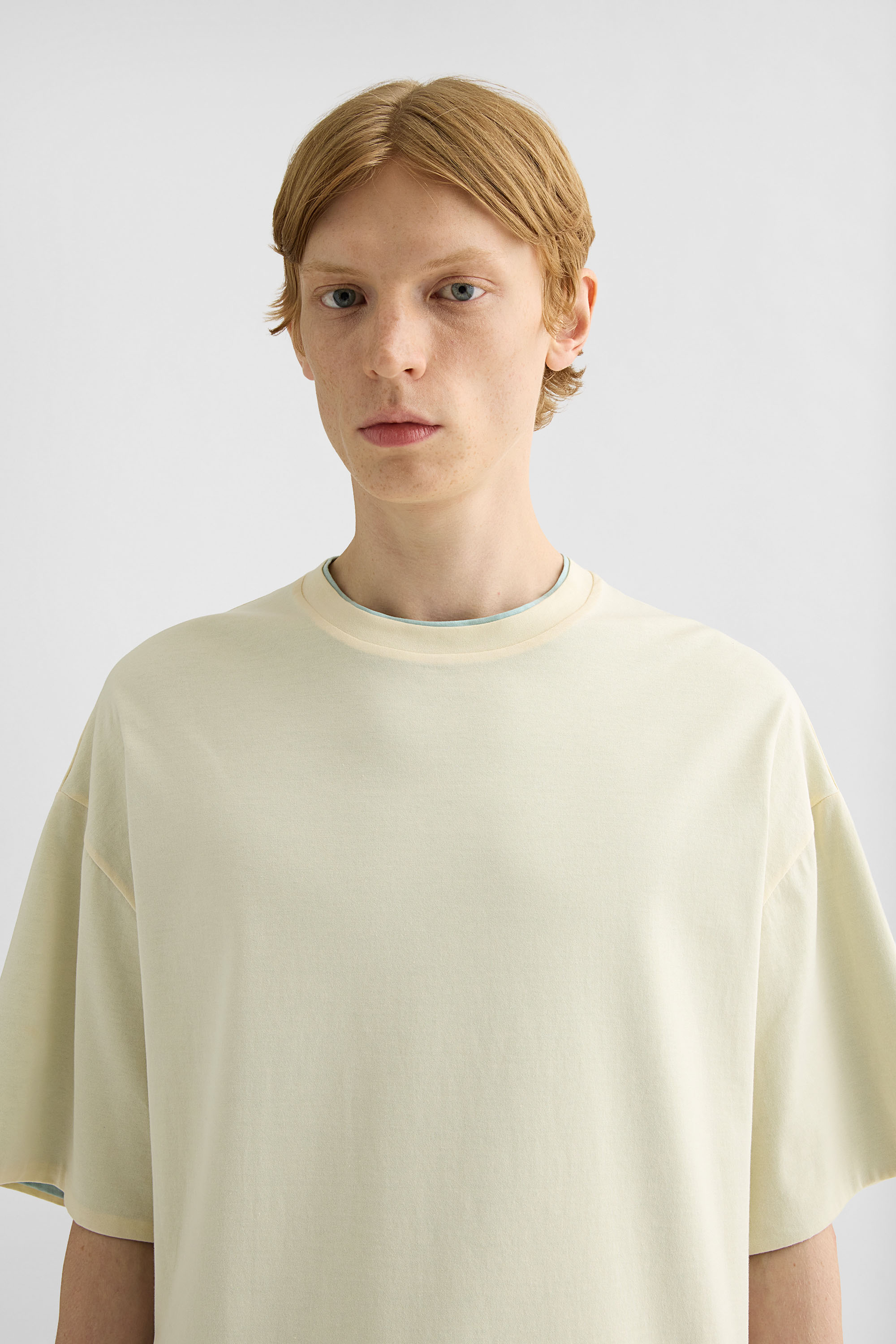 Cotton Reversible T-Shirt Man | Jil Sander Official Online Store
