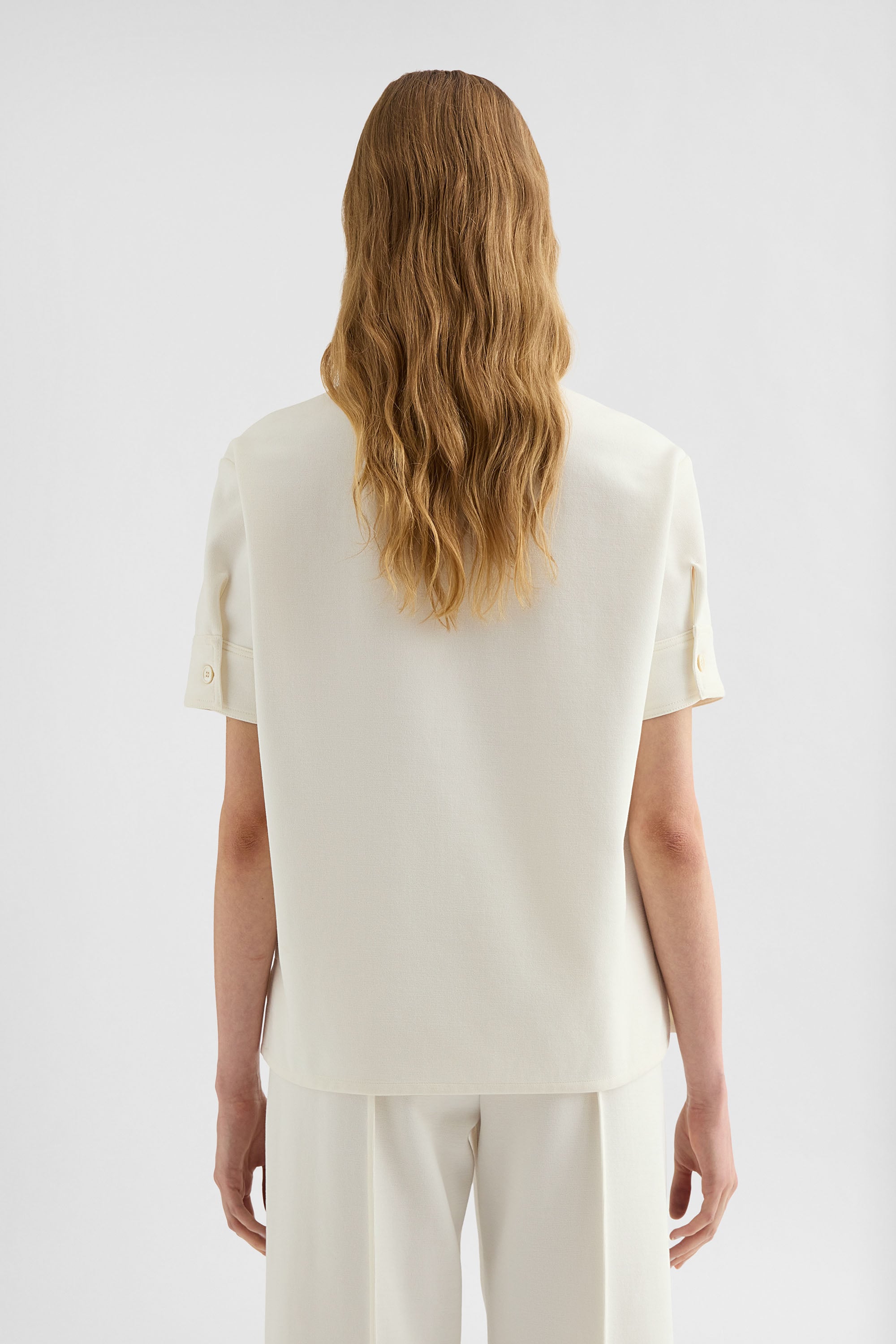 Cotton Blend Polo T-Shirt Woman | Jil Sander Official Online Store