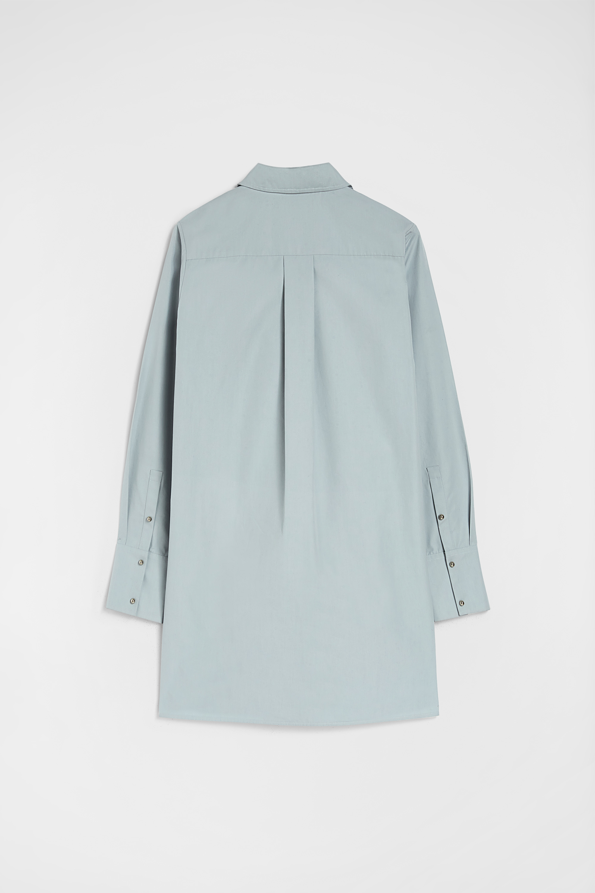 Cotton Poplin Polo Dress - Dresses - Image 7