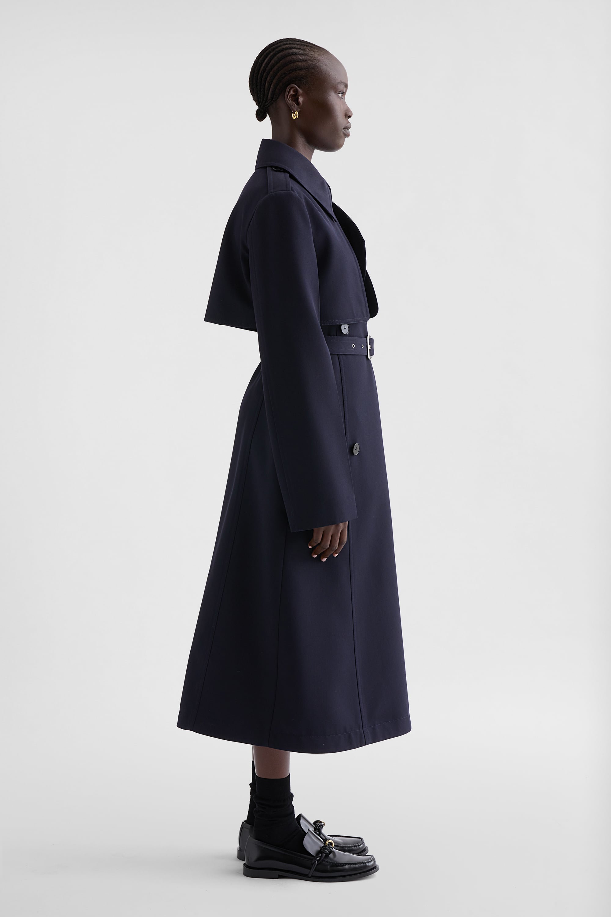 JIL SANDER ギャバジンコート ウール ギャバジン トレンチコート ウィメンズ | Jil Sander 公式