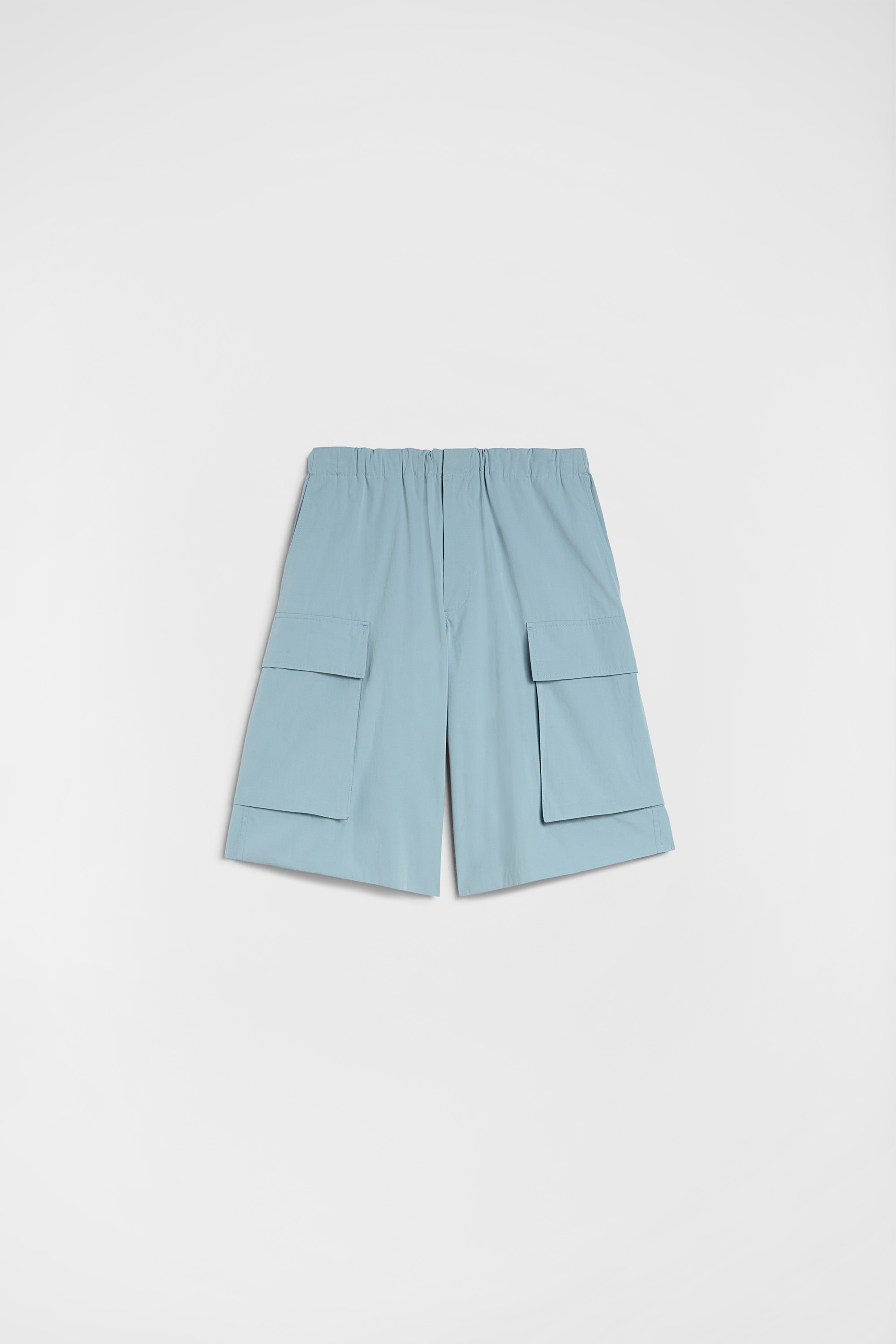 Cotton Poplin Cargo Shorts 6