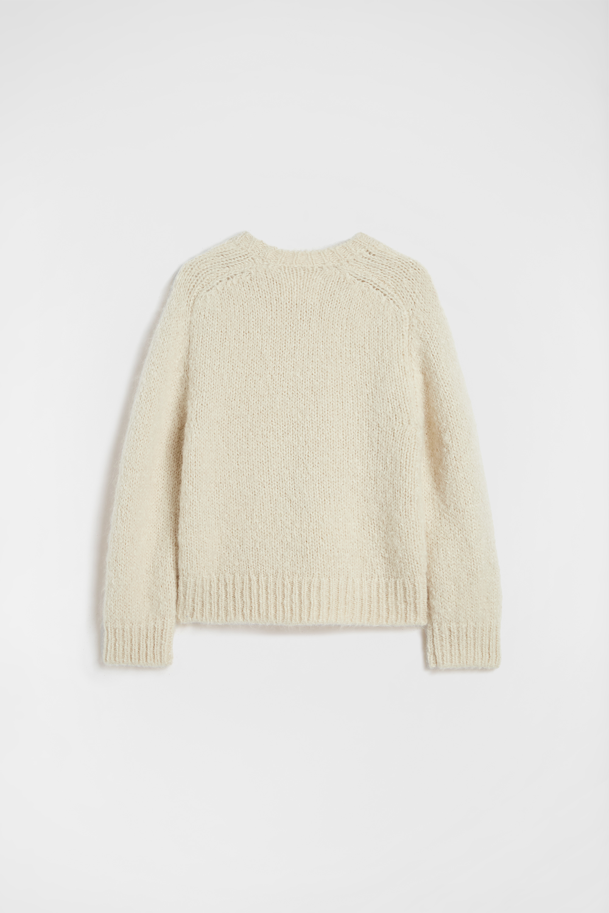 Wool Blend Crew-Neck Sweater - Sweaters - Image 7