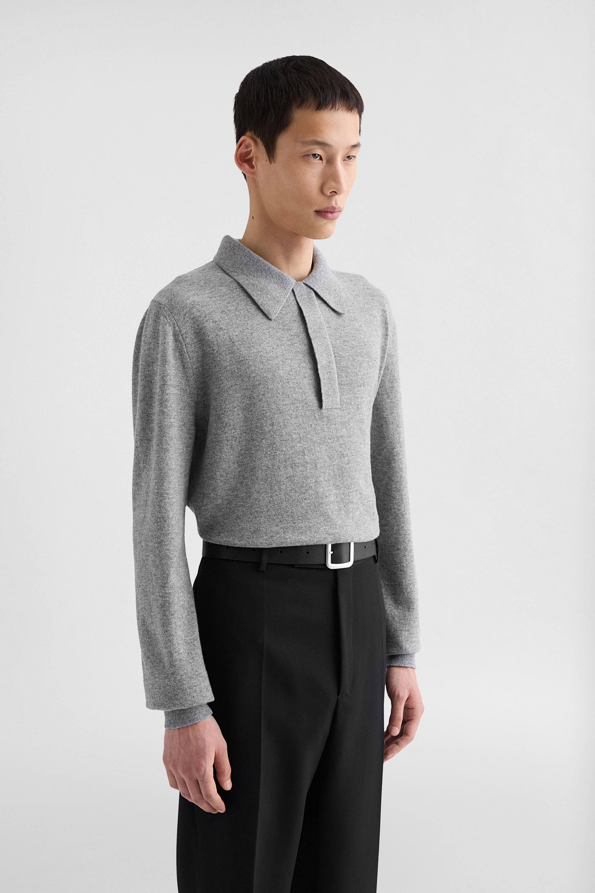 JIL SANDER 10ss 切り替えニットポロ JIL SANDER ニットポロ 【公式通販】