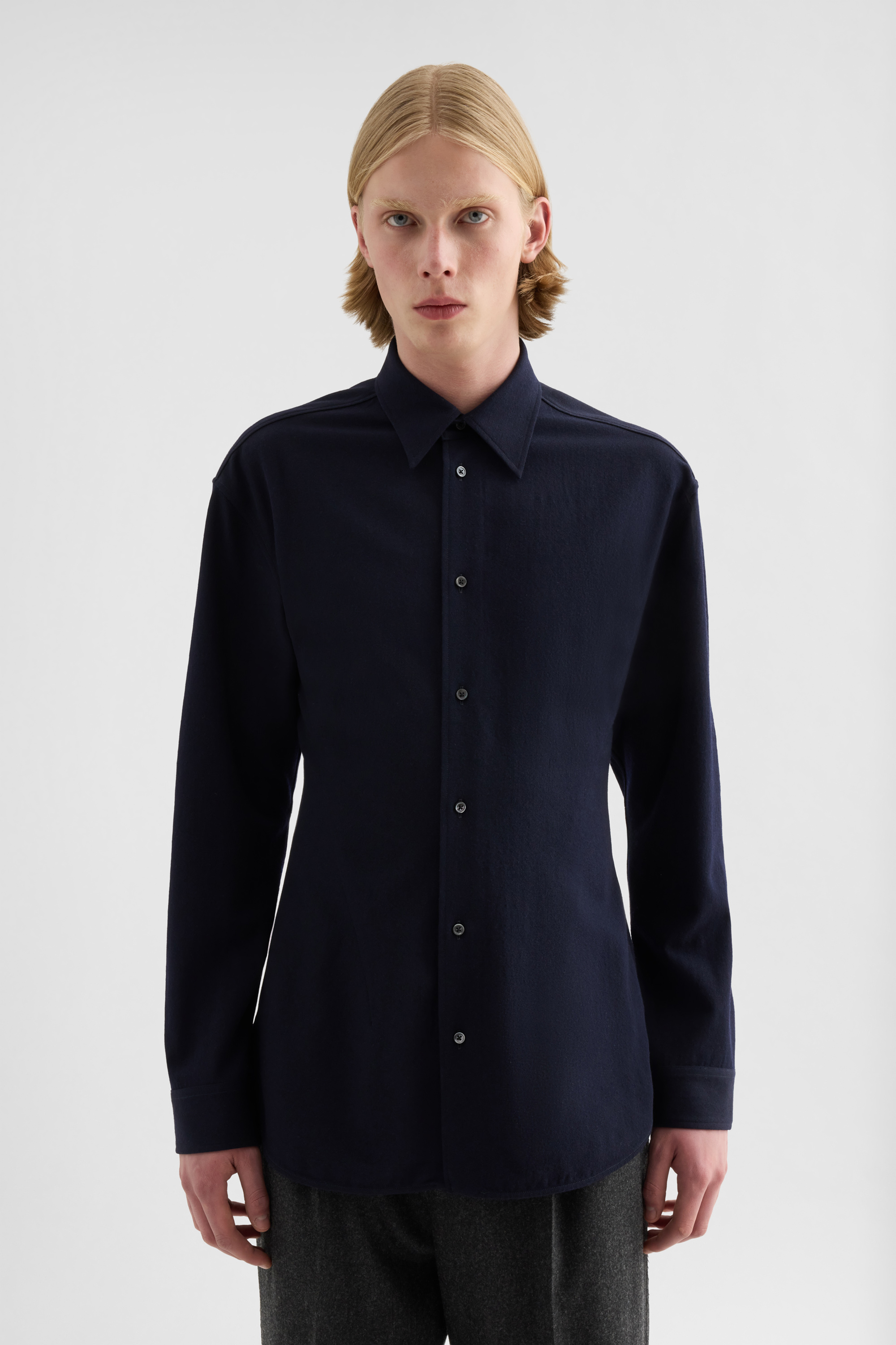 JILSANDER シャツ ウールギャバジン シャツ 【公式通販】