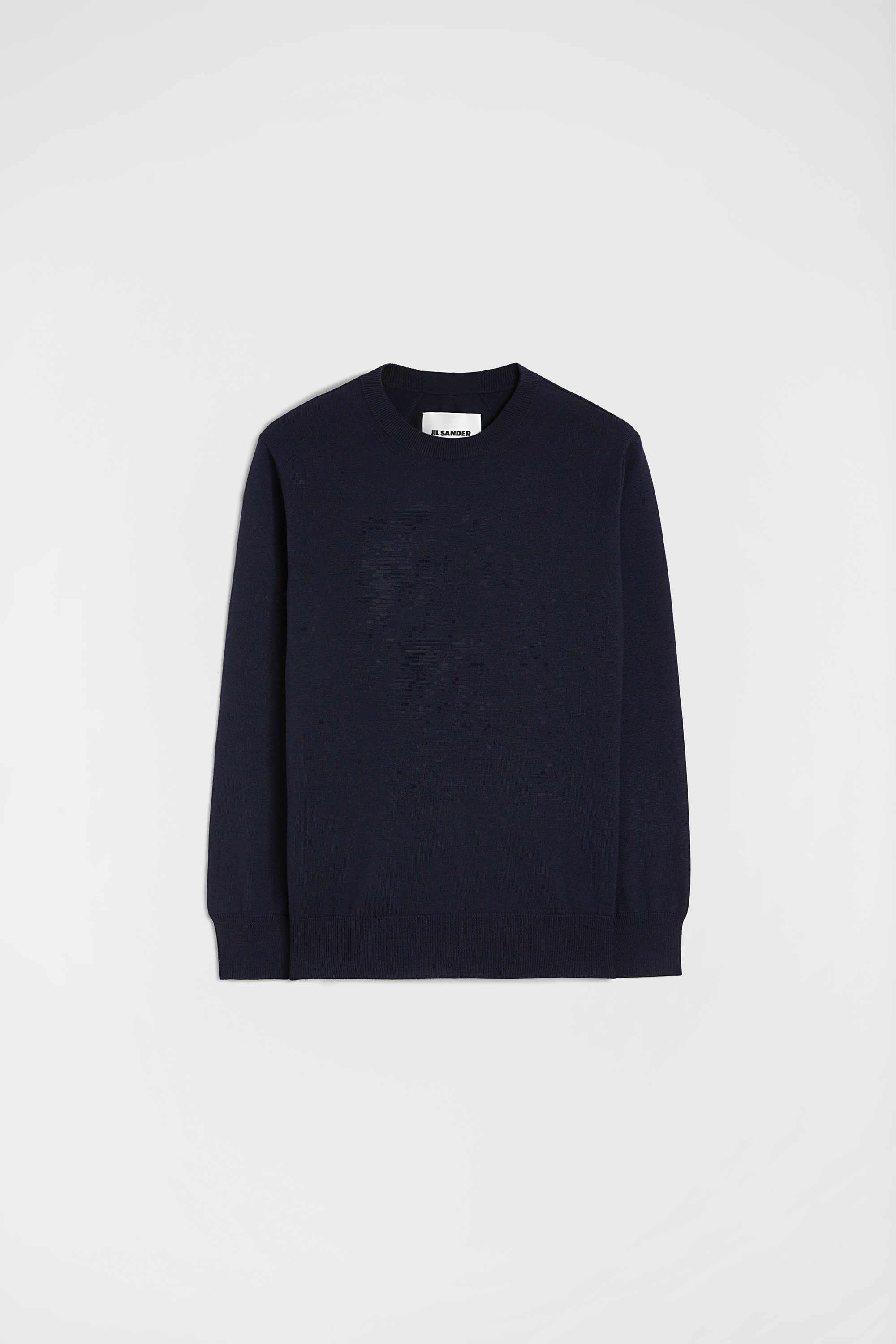 Midweight Wool Crew-Neck Sweater Woman | Jil Sander Official