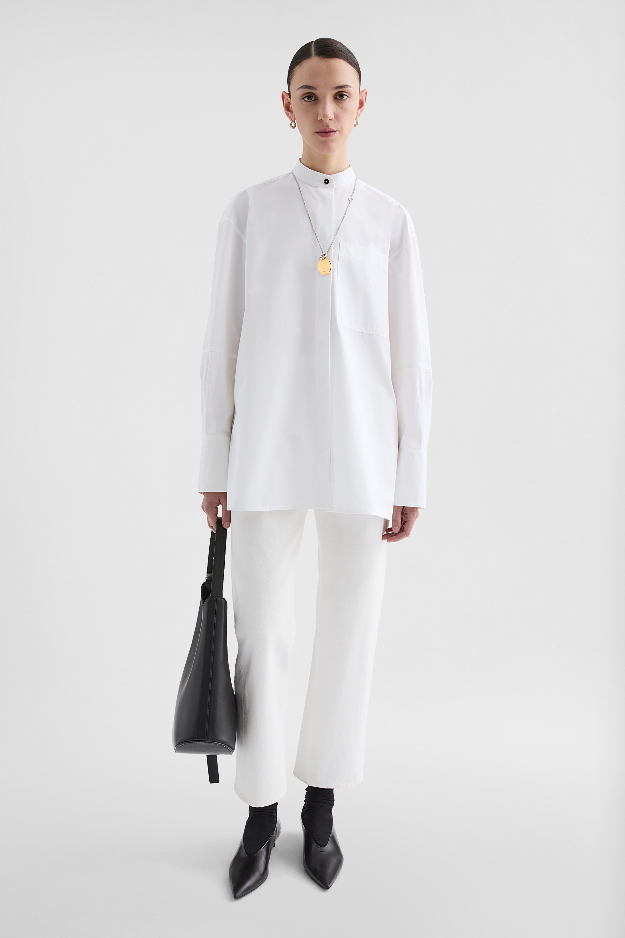 Hemd aus Baumwollpopeline - Hemden - Image 1