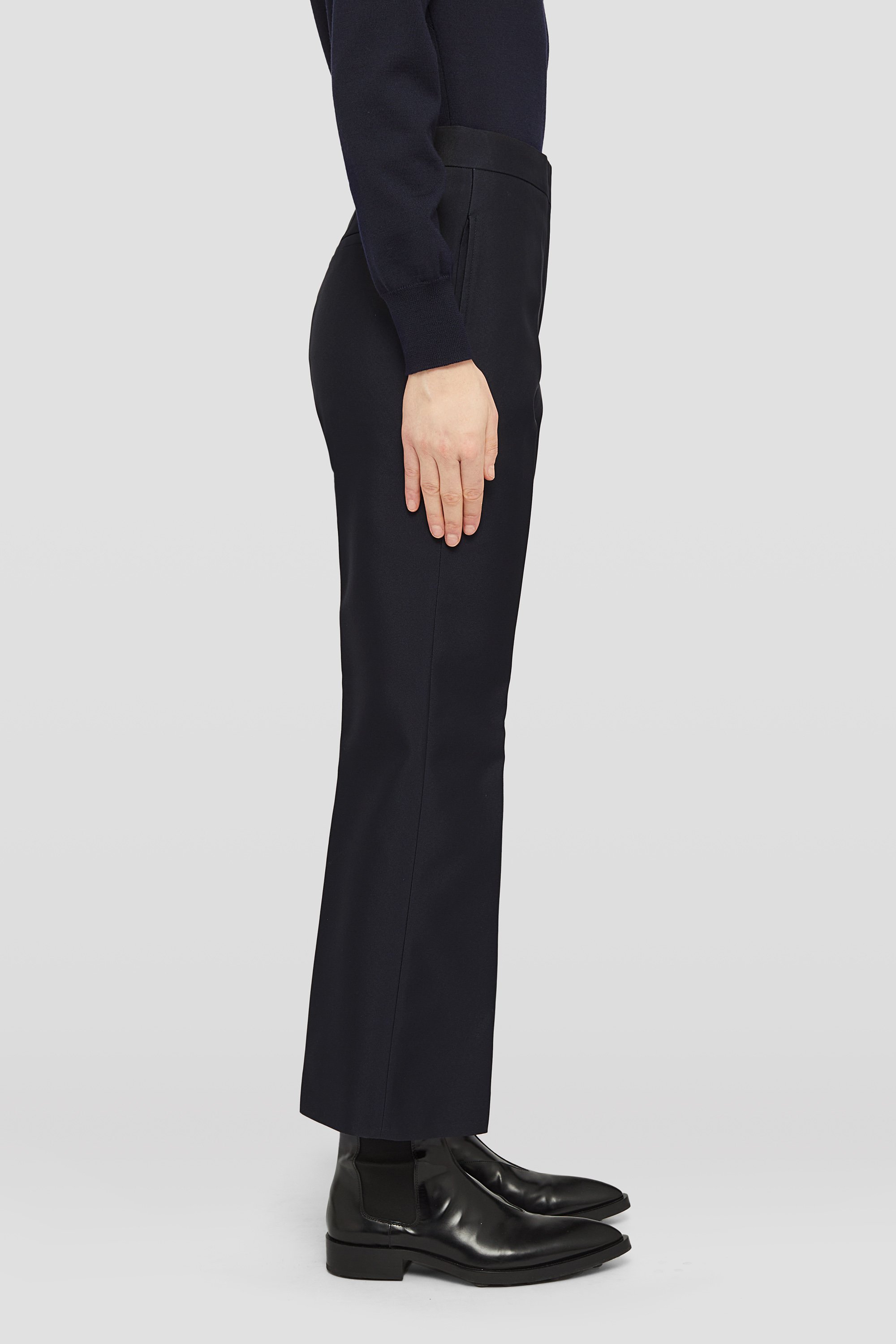 Technical  Gabardine Tailored Trousers - Trousers - Image 2