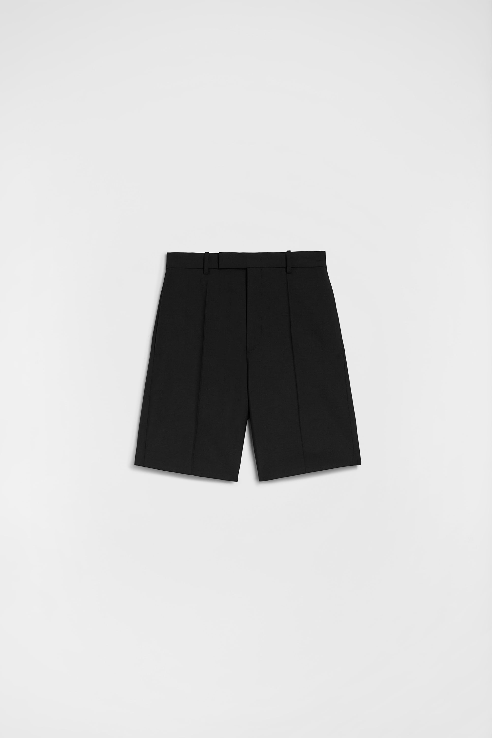 JIL SANDER コットンワイドショートパンツ 38 ブラック Jil Sander ショートパンツ | ブラック | FARFETCH JP