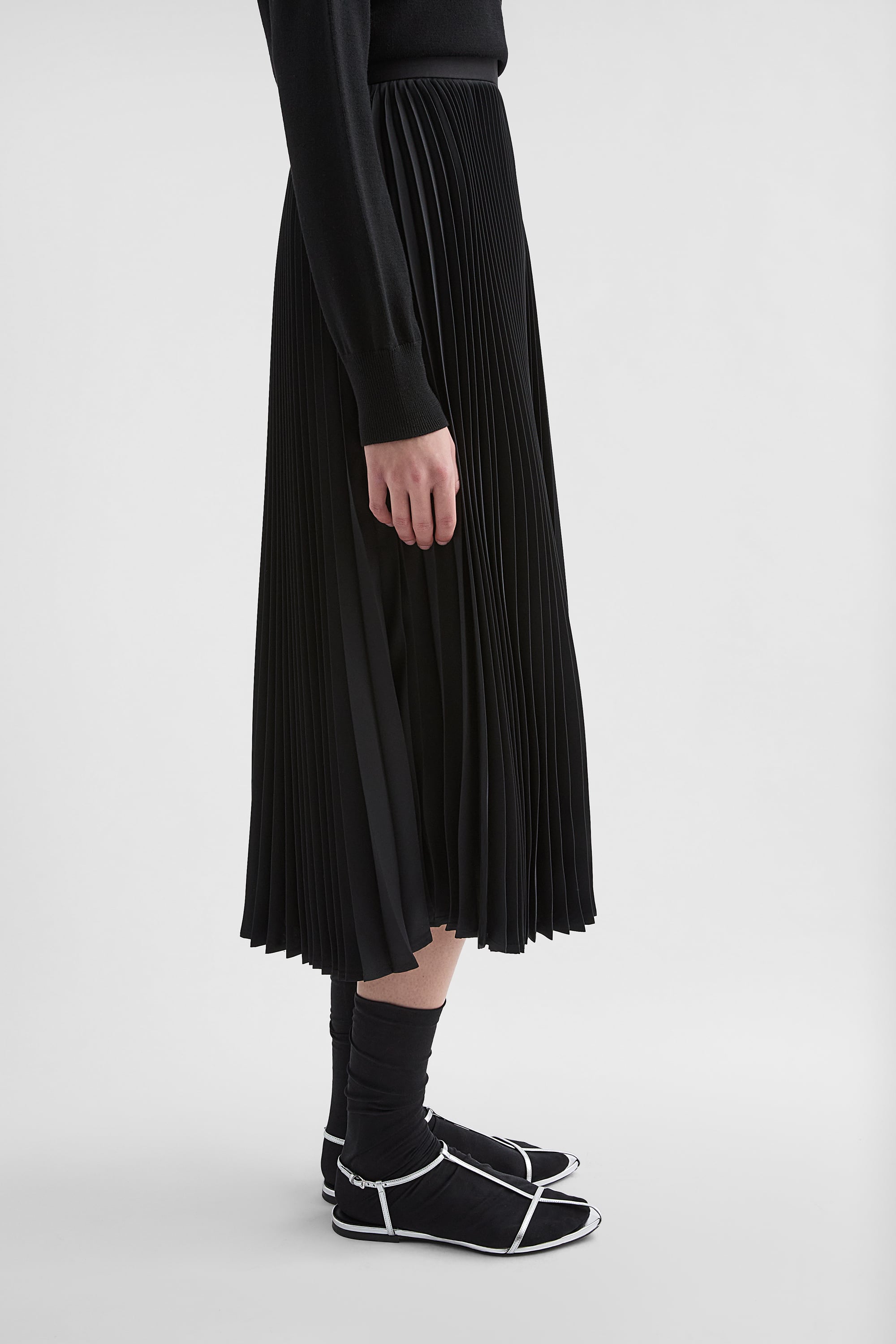 Technical Twill Pleated Skirt Woman | Jil Sander Official Online Store