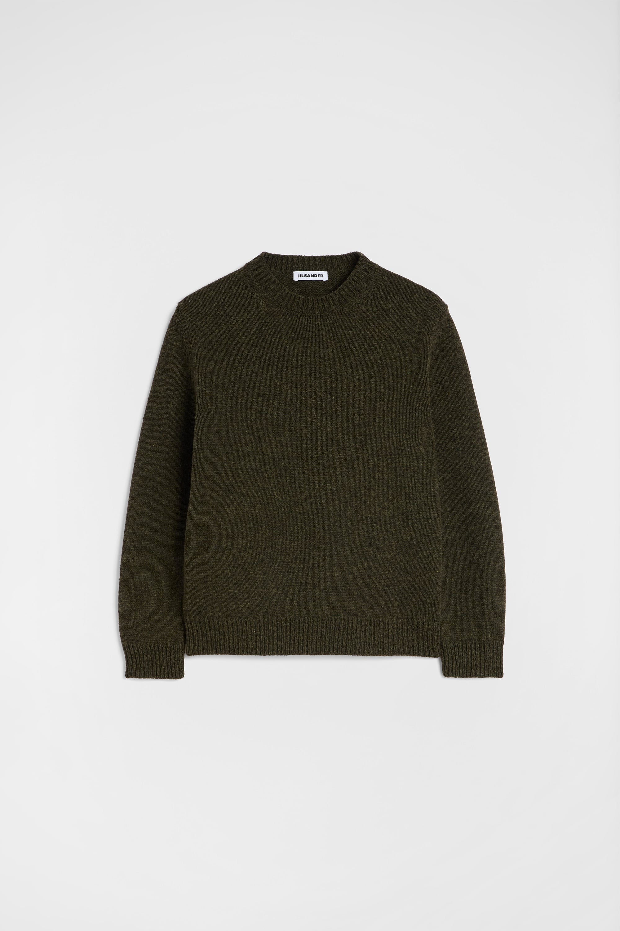 JIL SANDER イタリア製 ウール クルーネック 長袖 ニットカットソー ウール クルーネックセーター ウィメンズ | Jil Sander 公式オンライン