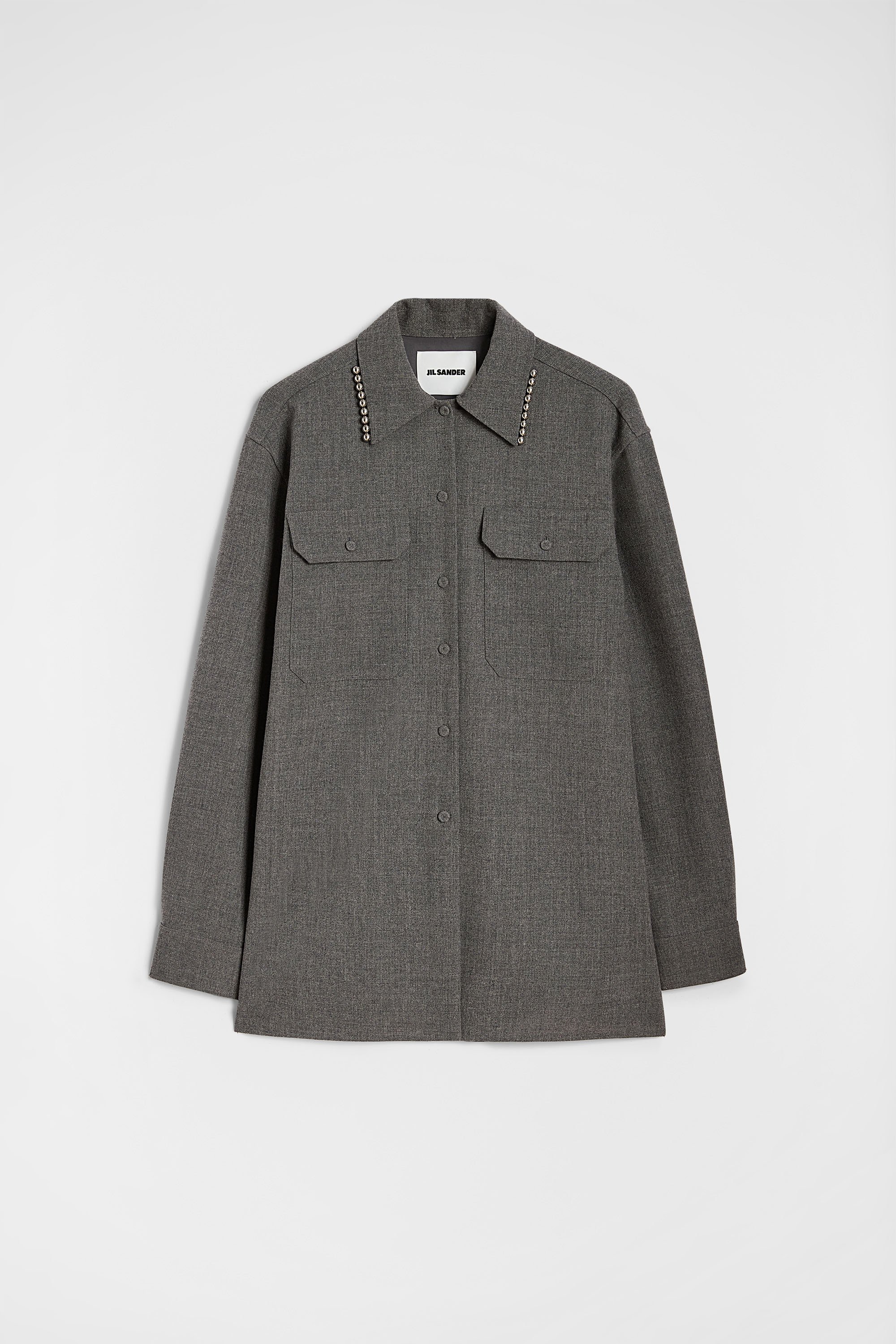 Wool Canvas Shirt - Shirts - Image 5