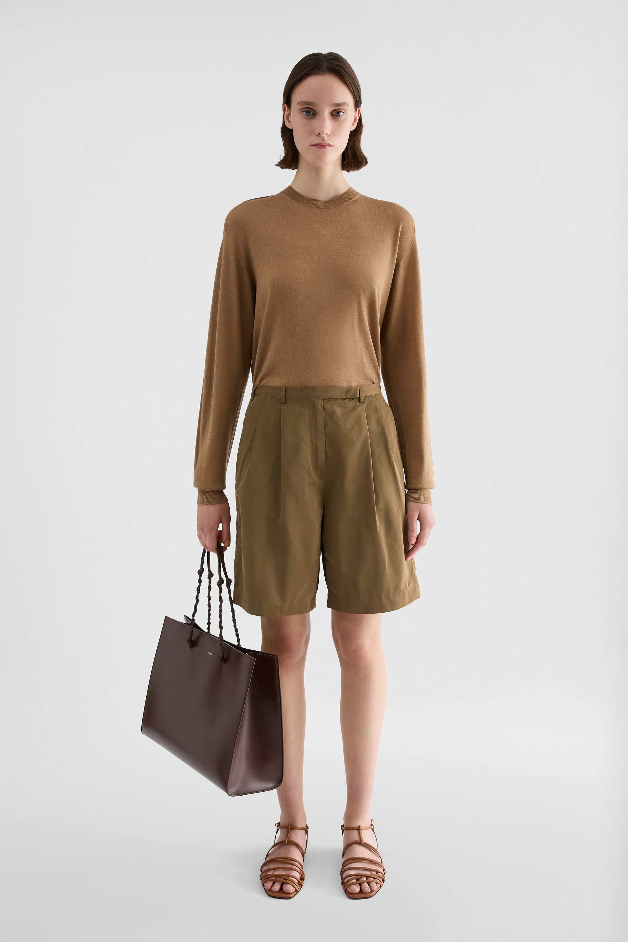 Jil Sander Cashmere Blend Crew-Neck Sweater