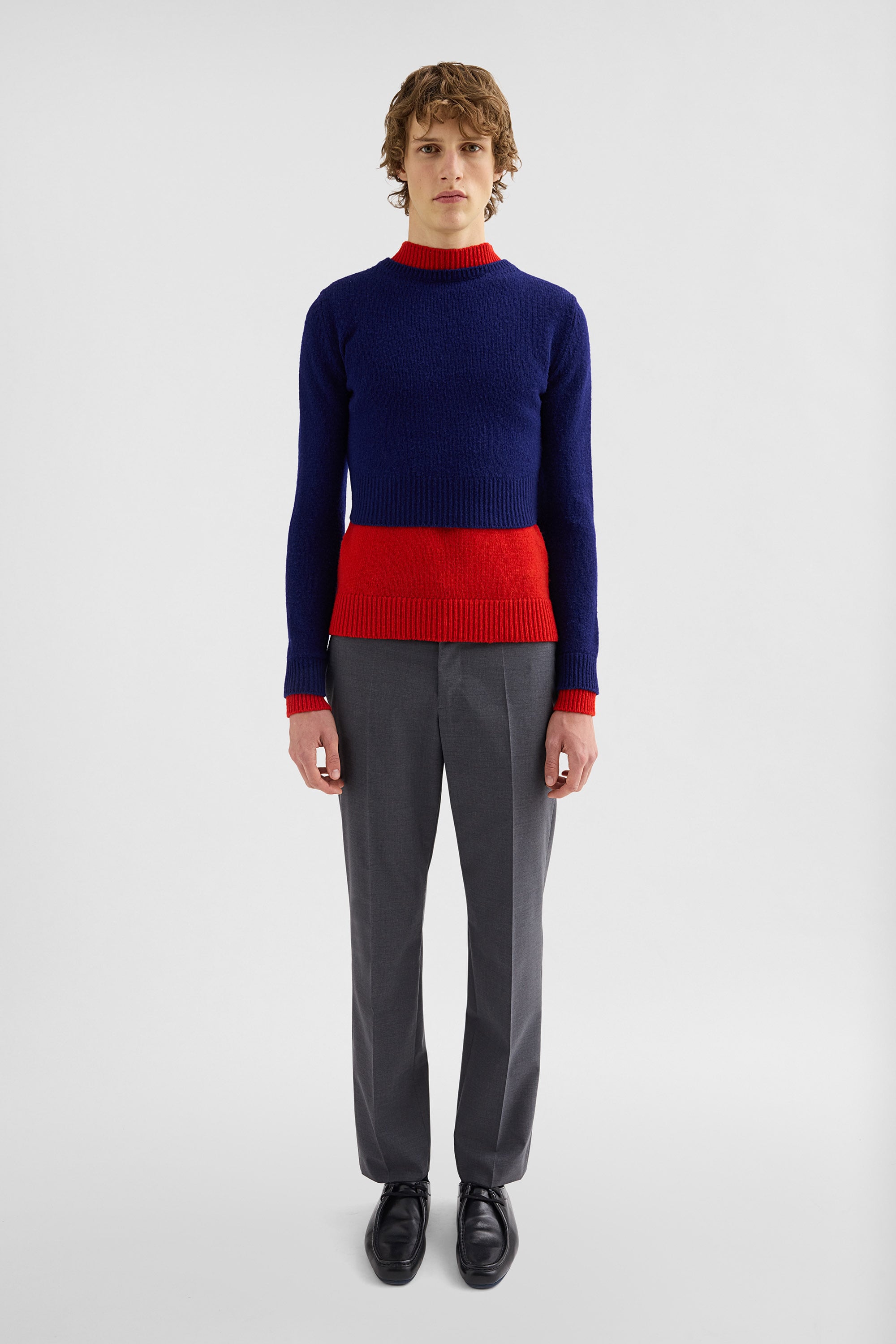 Wool Crew-Neck Sweater Man | Jil Sander Official Online Store