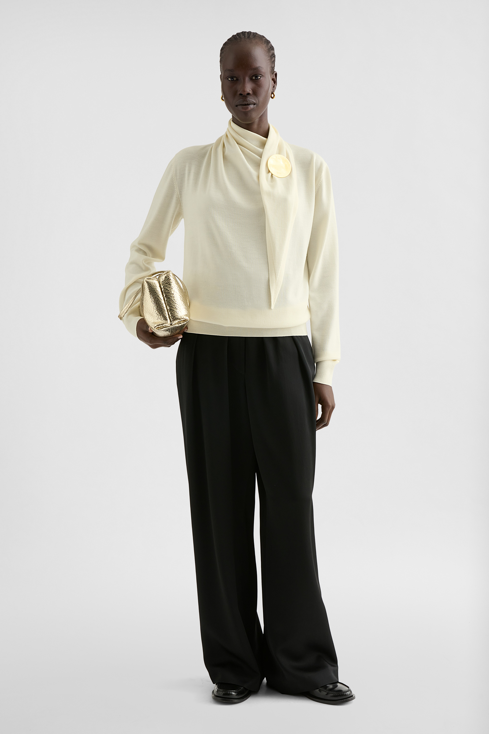 Envers Satin Trousers Woman | Jil Sander Official Online Store