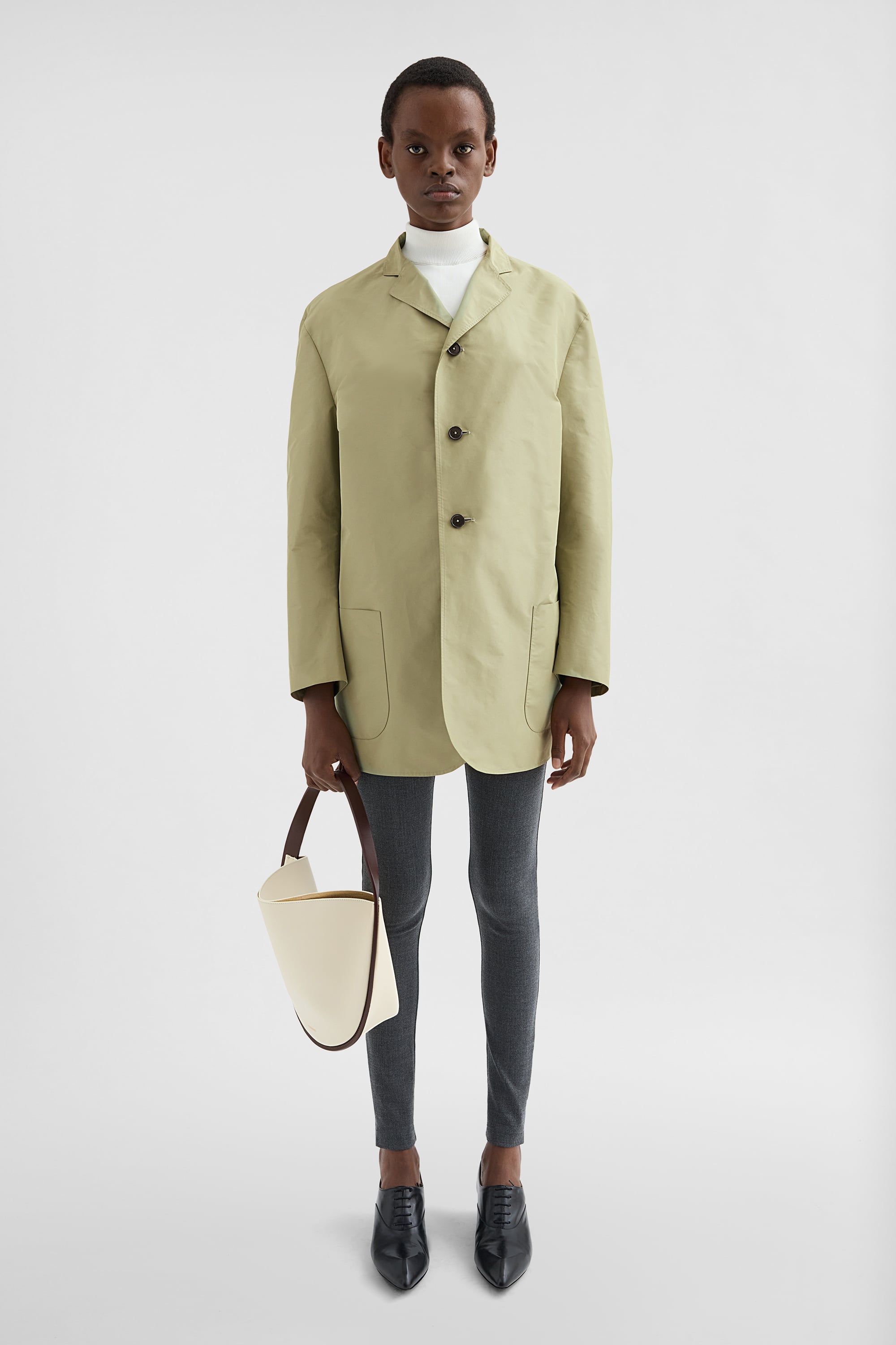 Technical Faille Jacket Woman | Jil Sander Official Online Store