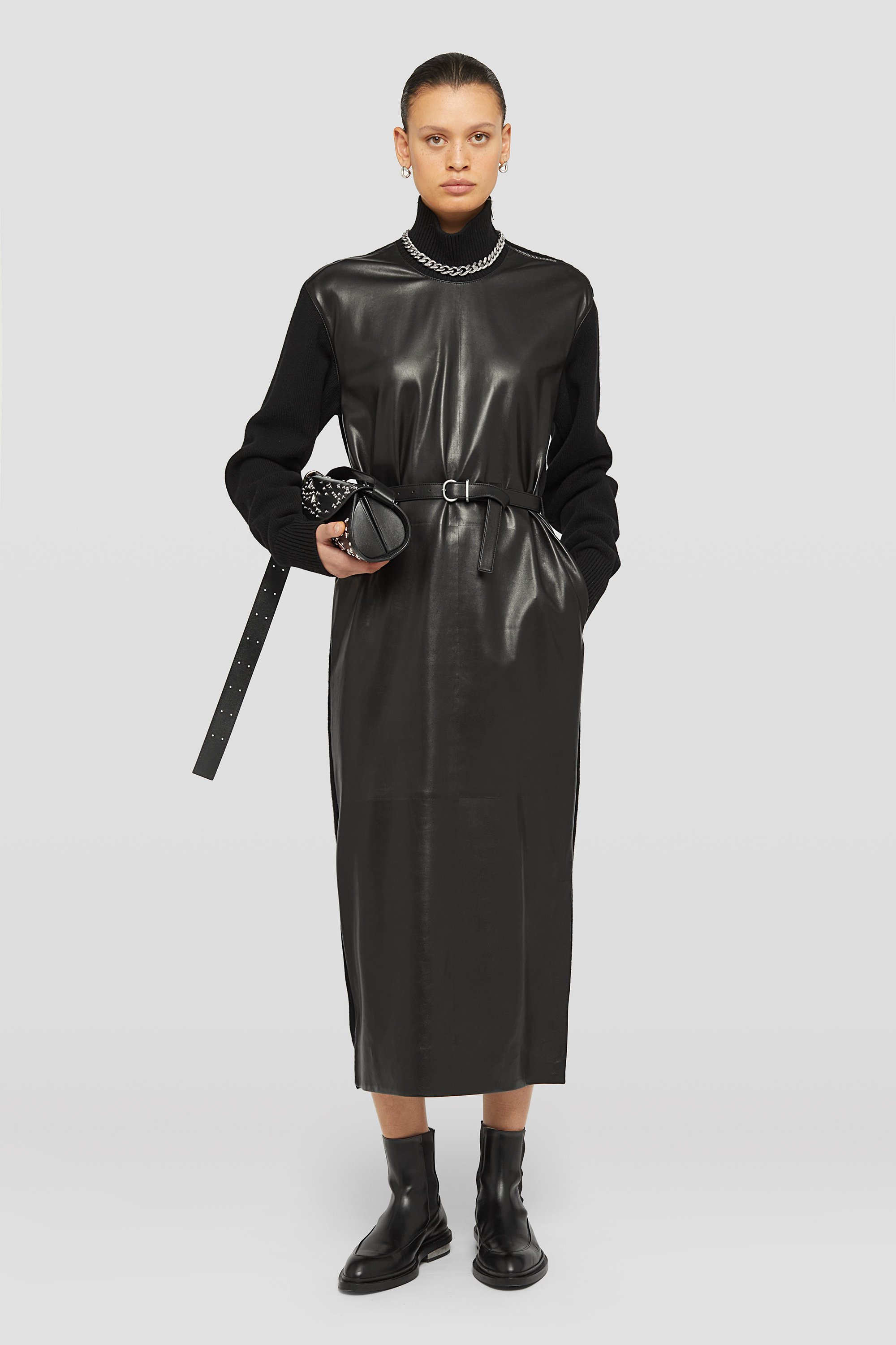 【着用2回のみ】Jil Sander CANNOLO SMALL BLACK Cannolo Small Woman | Jil Sander Official Online Store