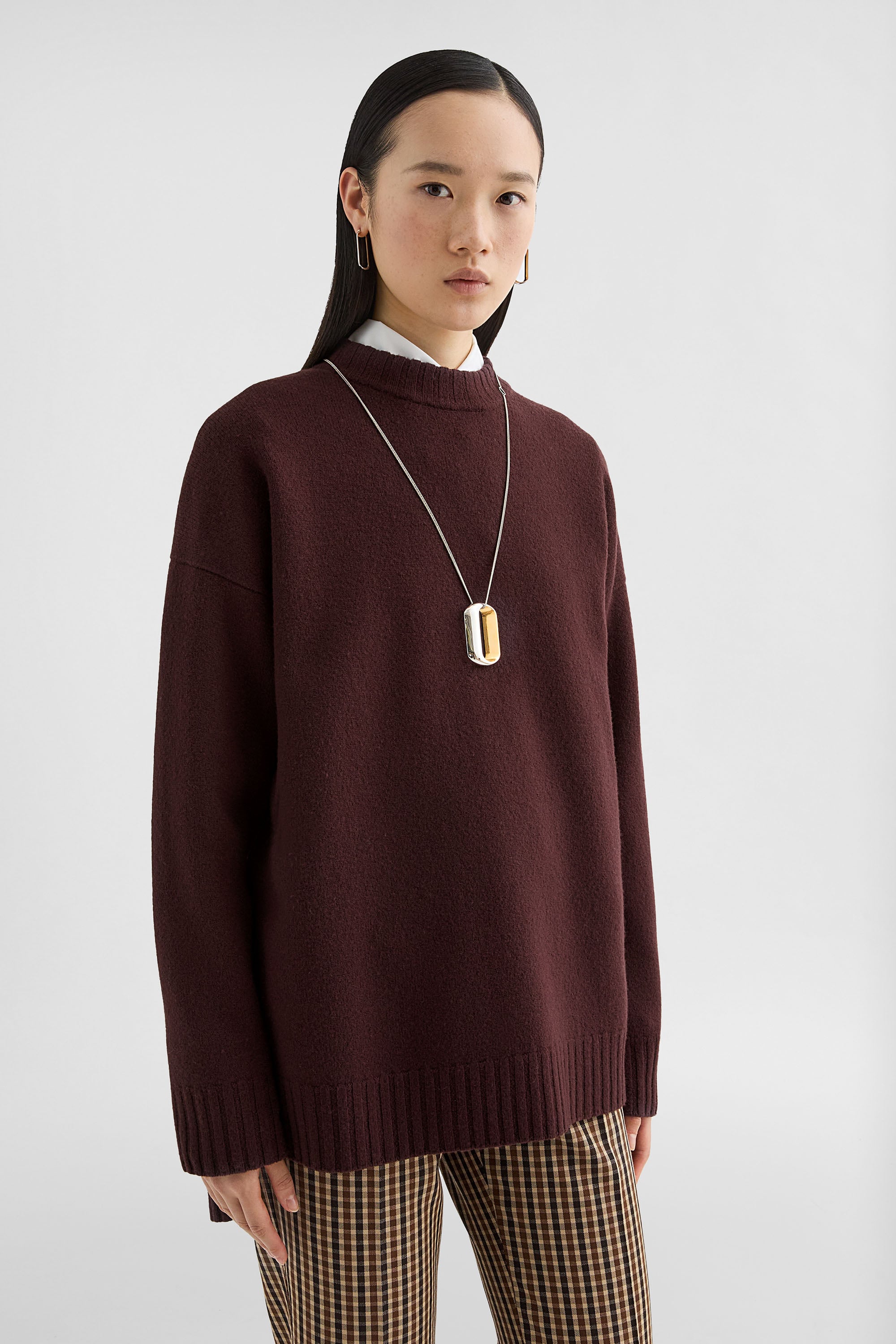 Wool Crew-Neck Sweater Woman | Jil Sander Official Online Store