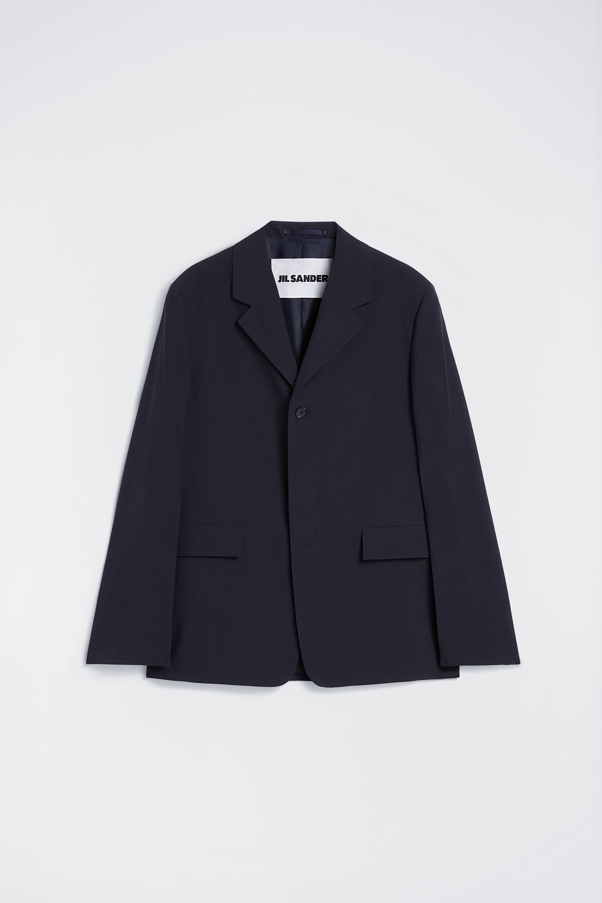 Wool Poplin Tailored Jacket 5