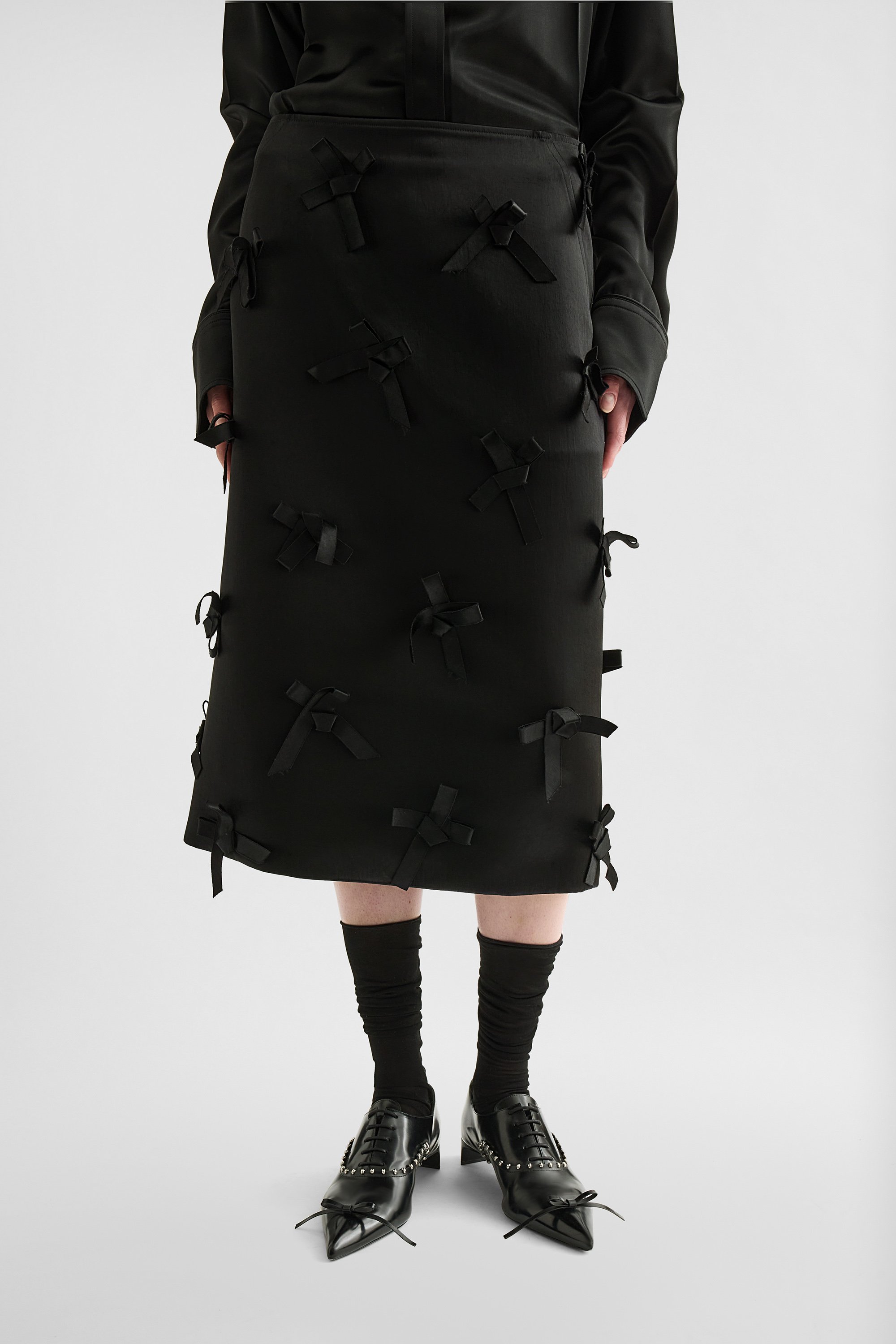 Satin Skirt - Skirts - Image 2