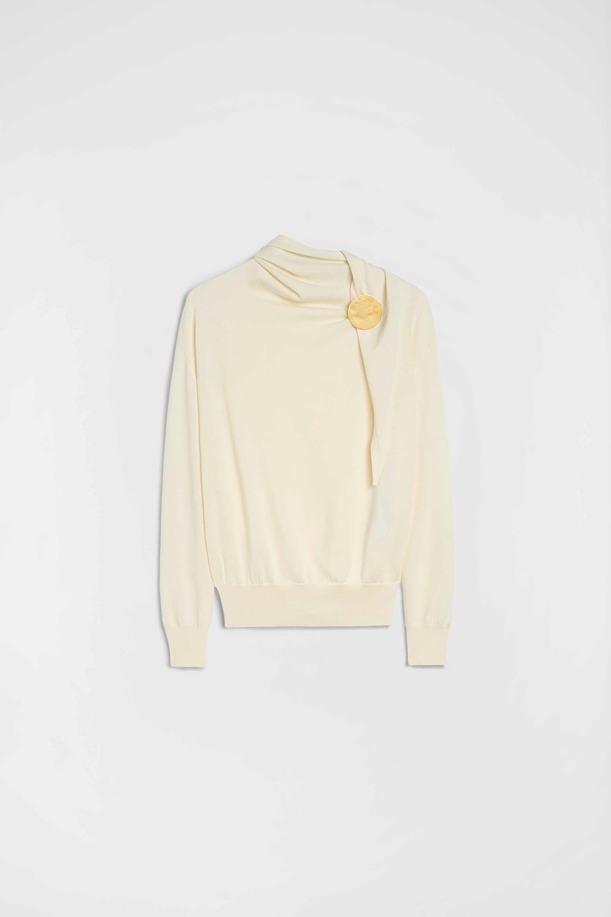 Lightweight Wool High-Neck Sweater Woman | Jil Sander Official 