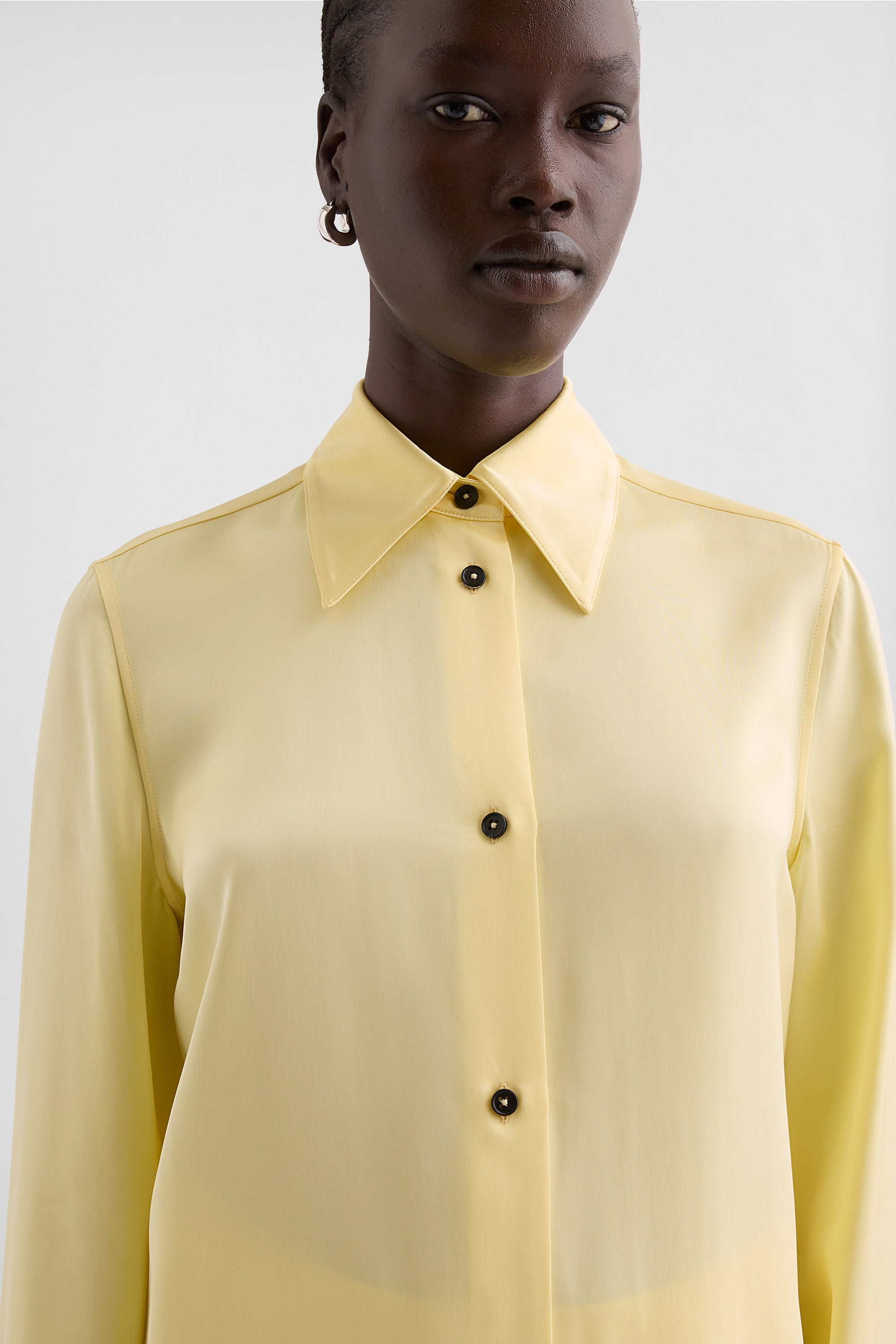 Fluid Viscose Shirt Woman | Jil Sander Official Online Store