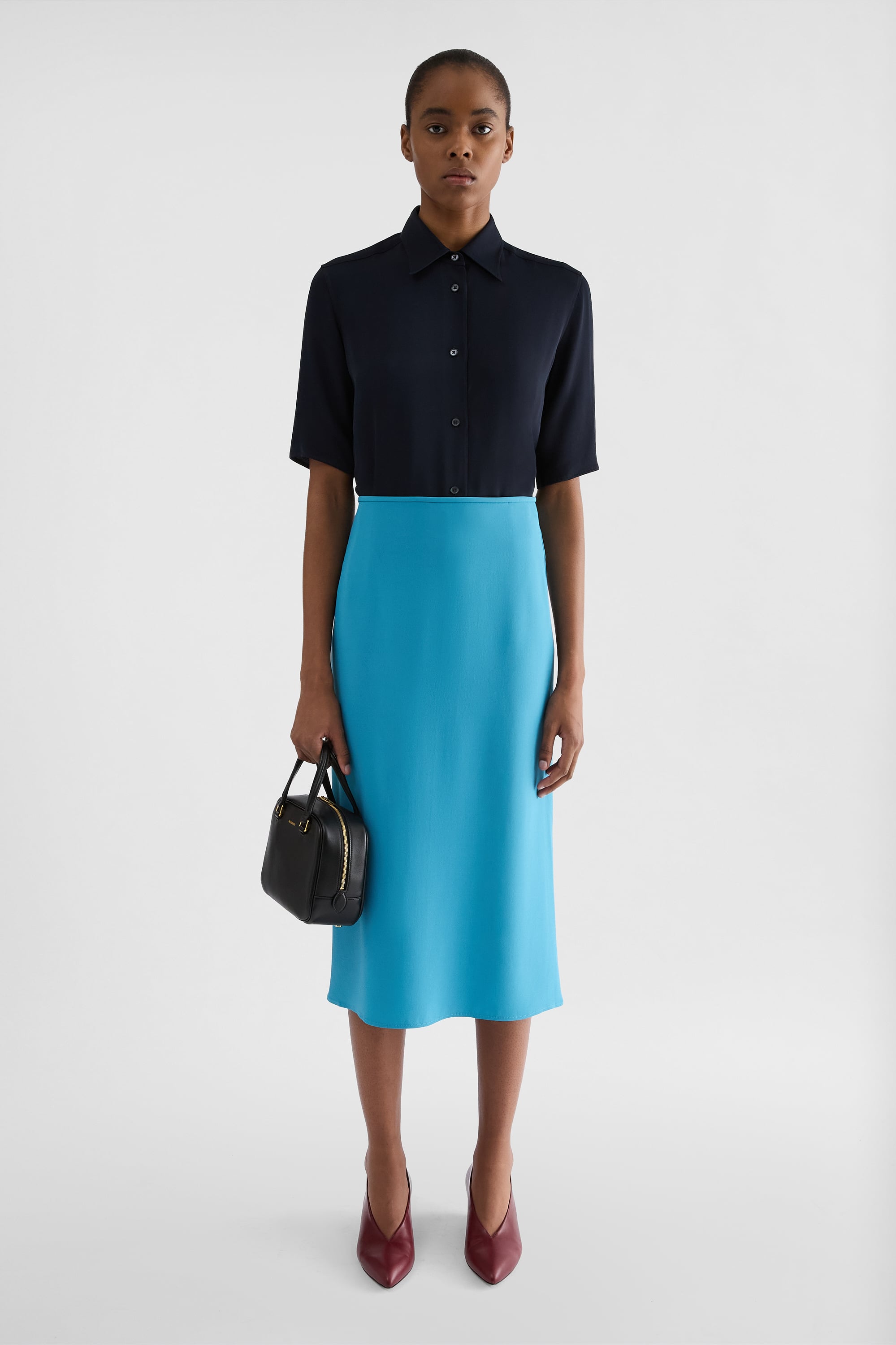 Envers Satin Skirt Woman | Jil Sander Official Online Store