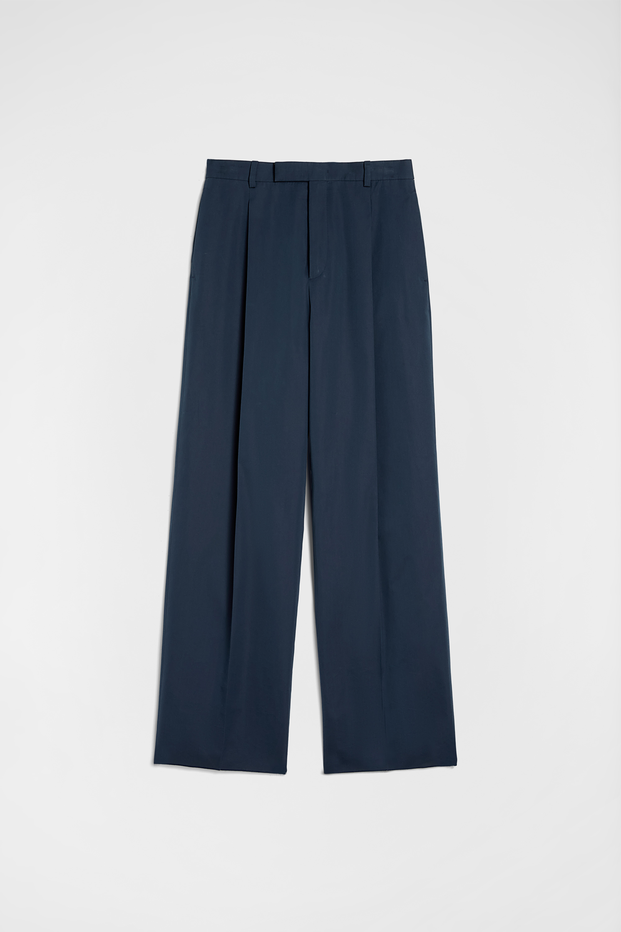 Cotton Blend Poplin Trousers Man | Jil Sander Official Online Store