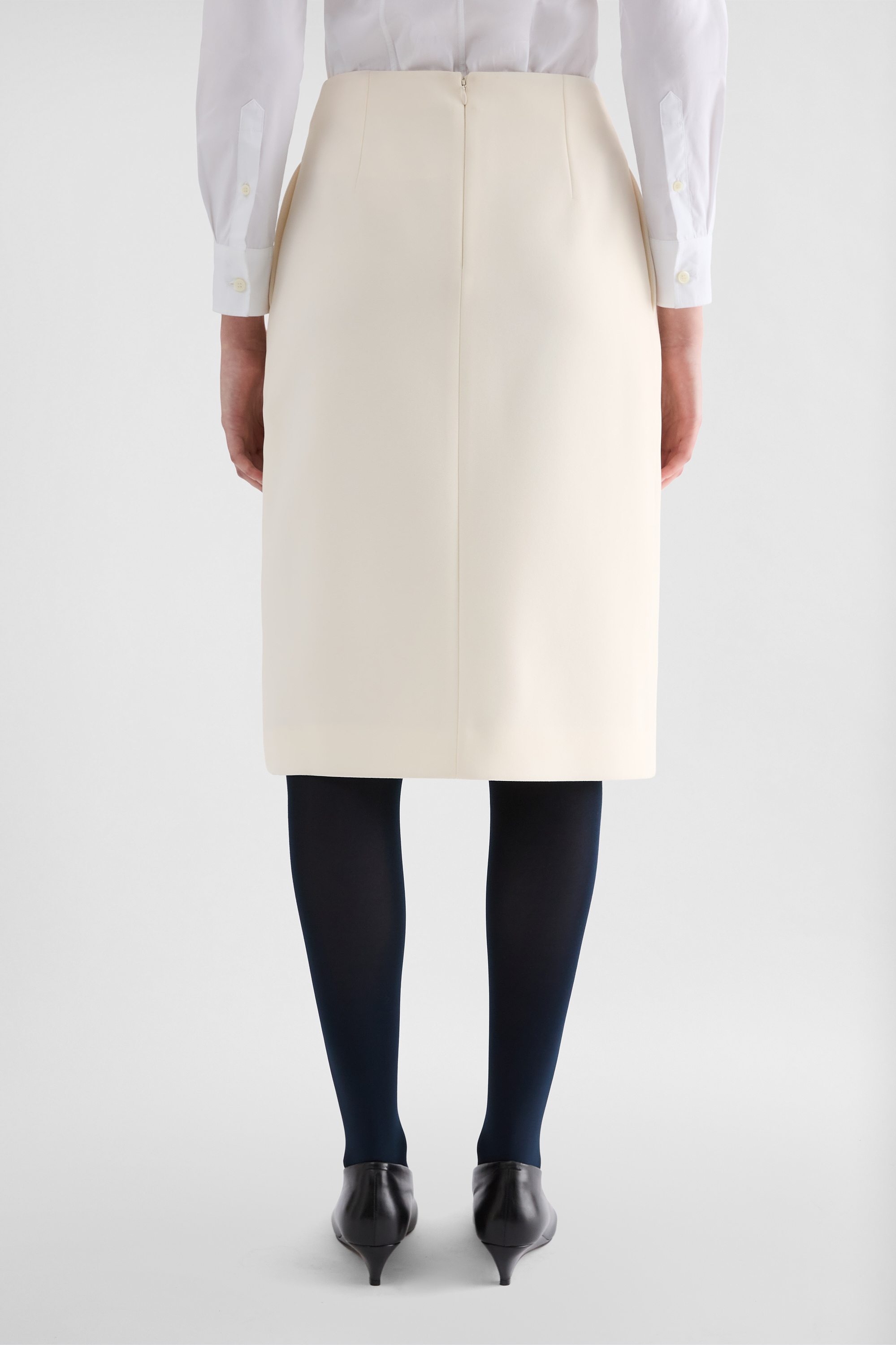 Wool Sablé Pleated Skirt Woman | Jil Sander Official Online Store