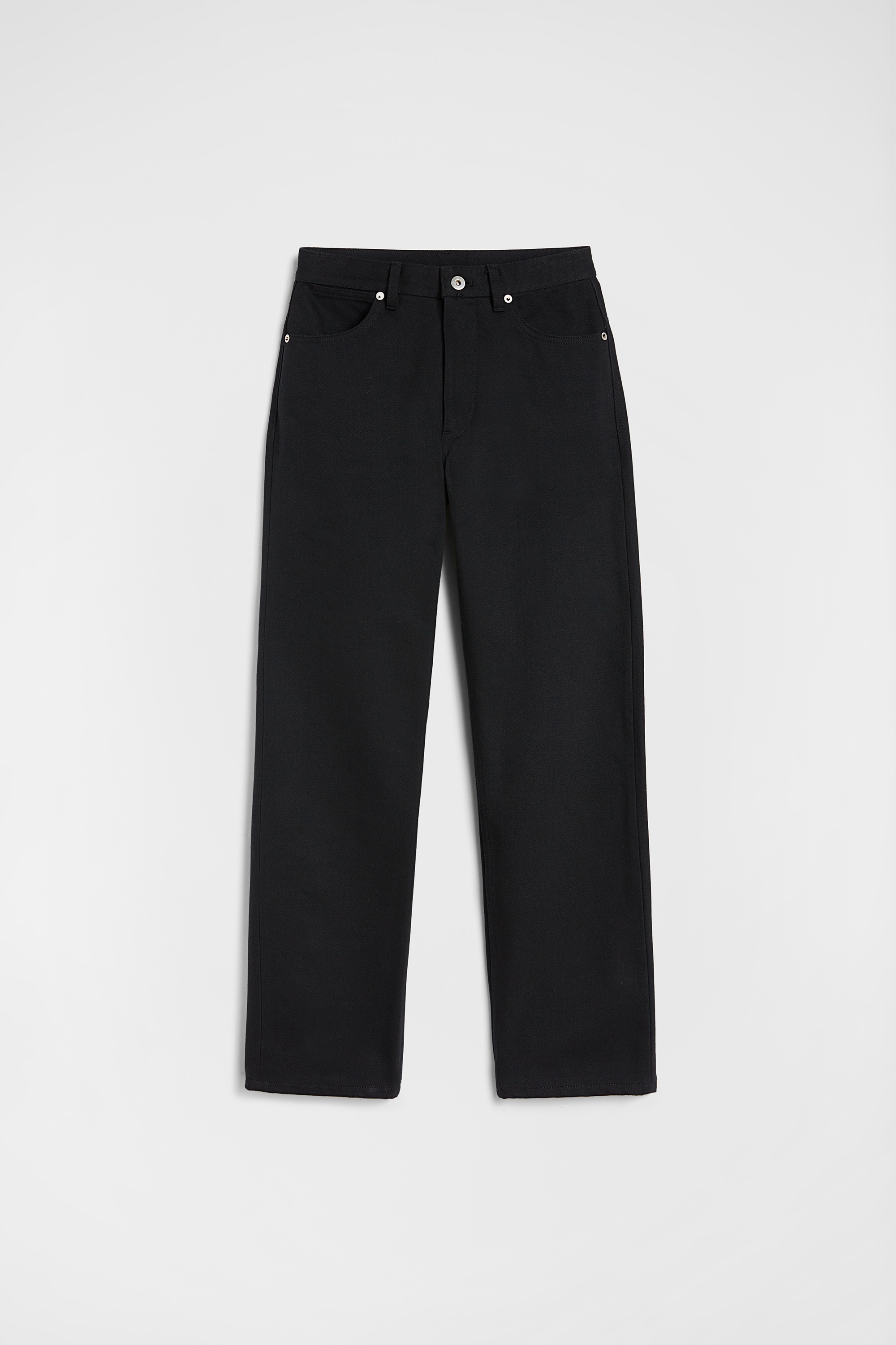 Schmale Hose aus Denim - Hosen - Image 6